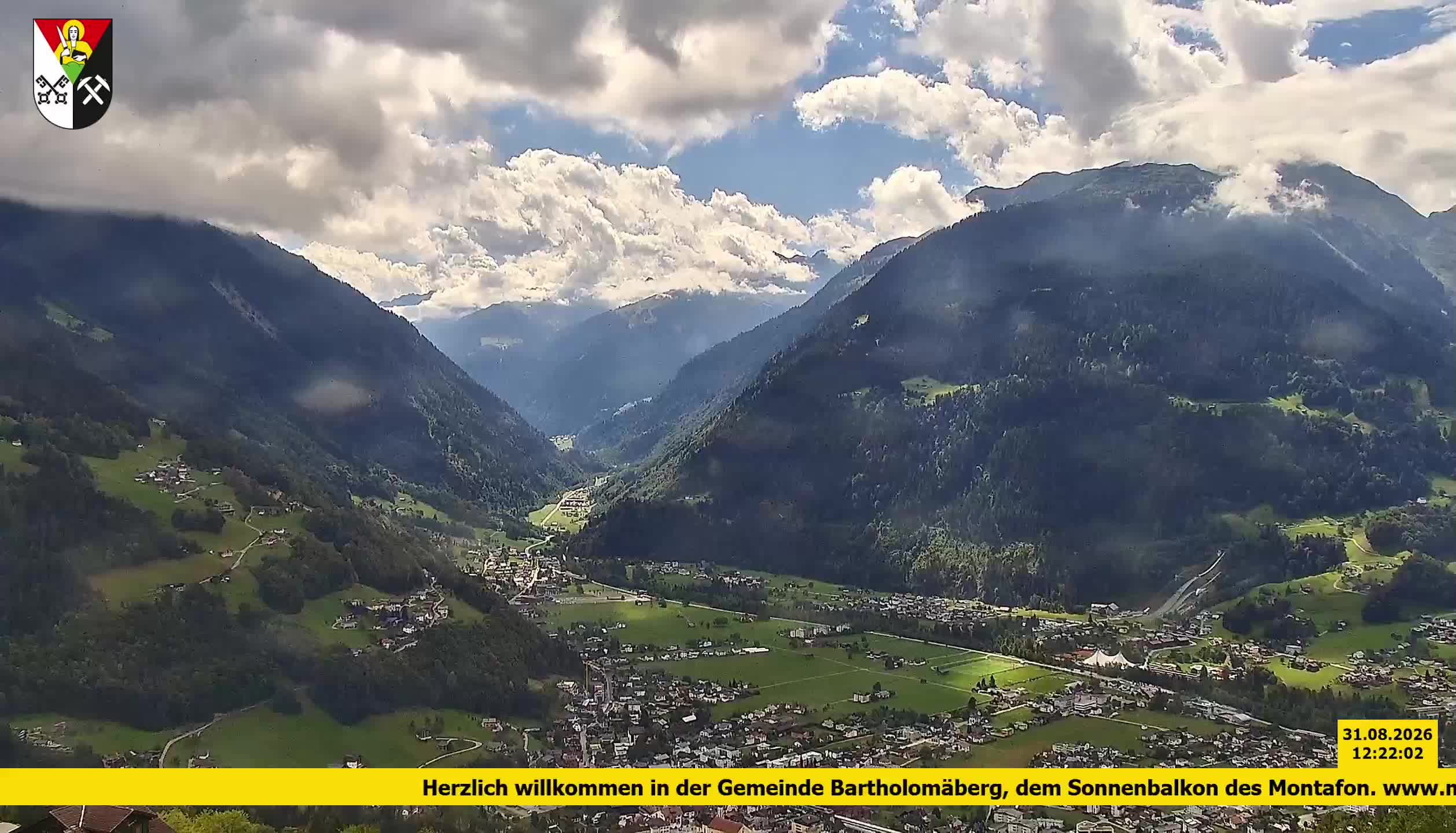 Bartholomäberg | Blick auf Schruns