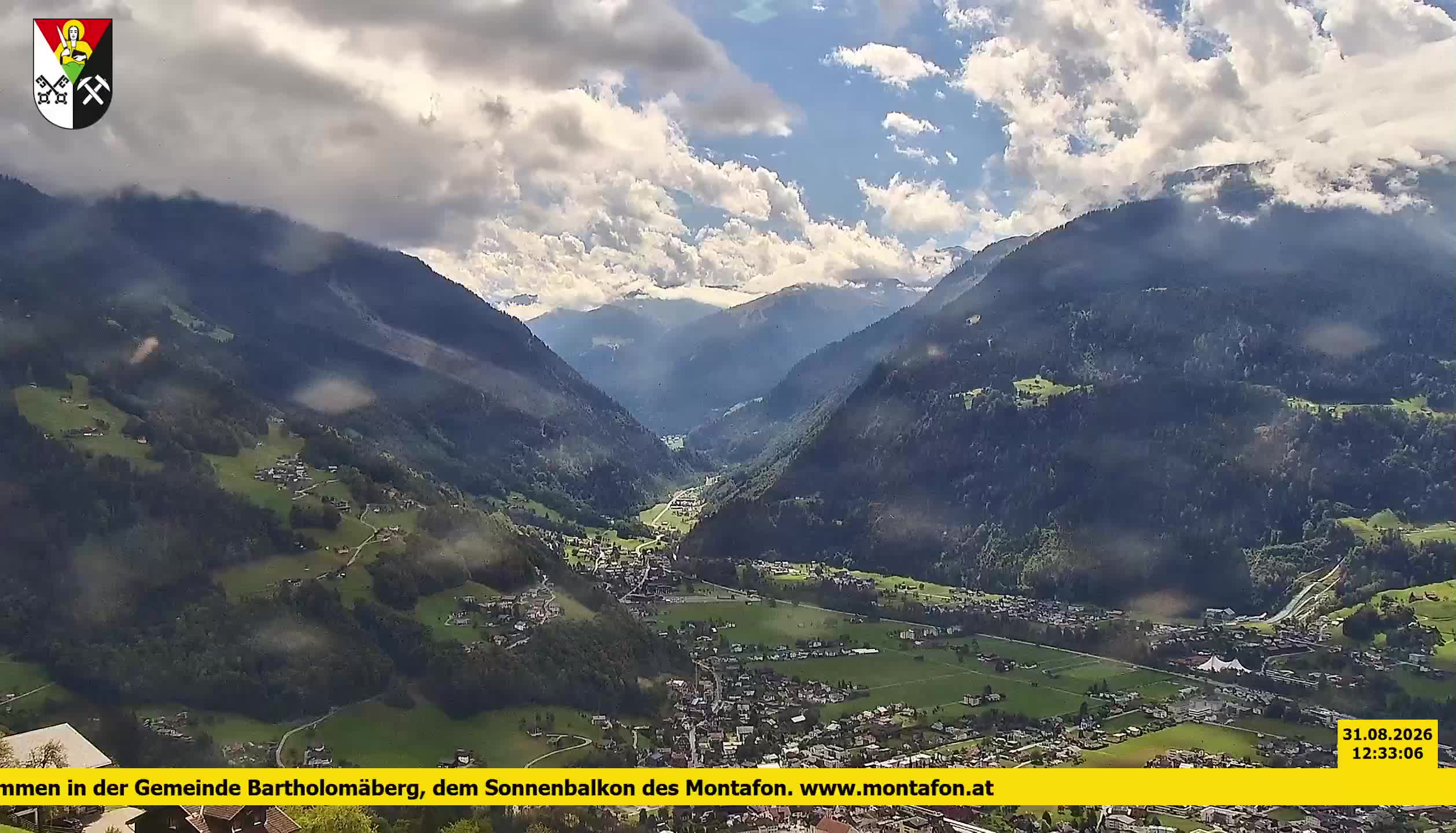 Bartholomäberg | Blick auf Schruns