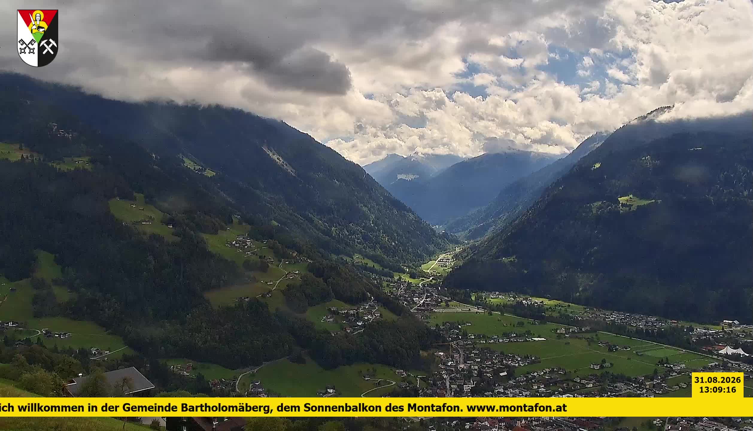 Bartholomäberg | Blick auf Schruns