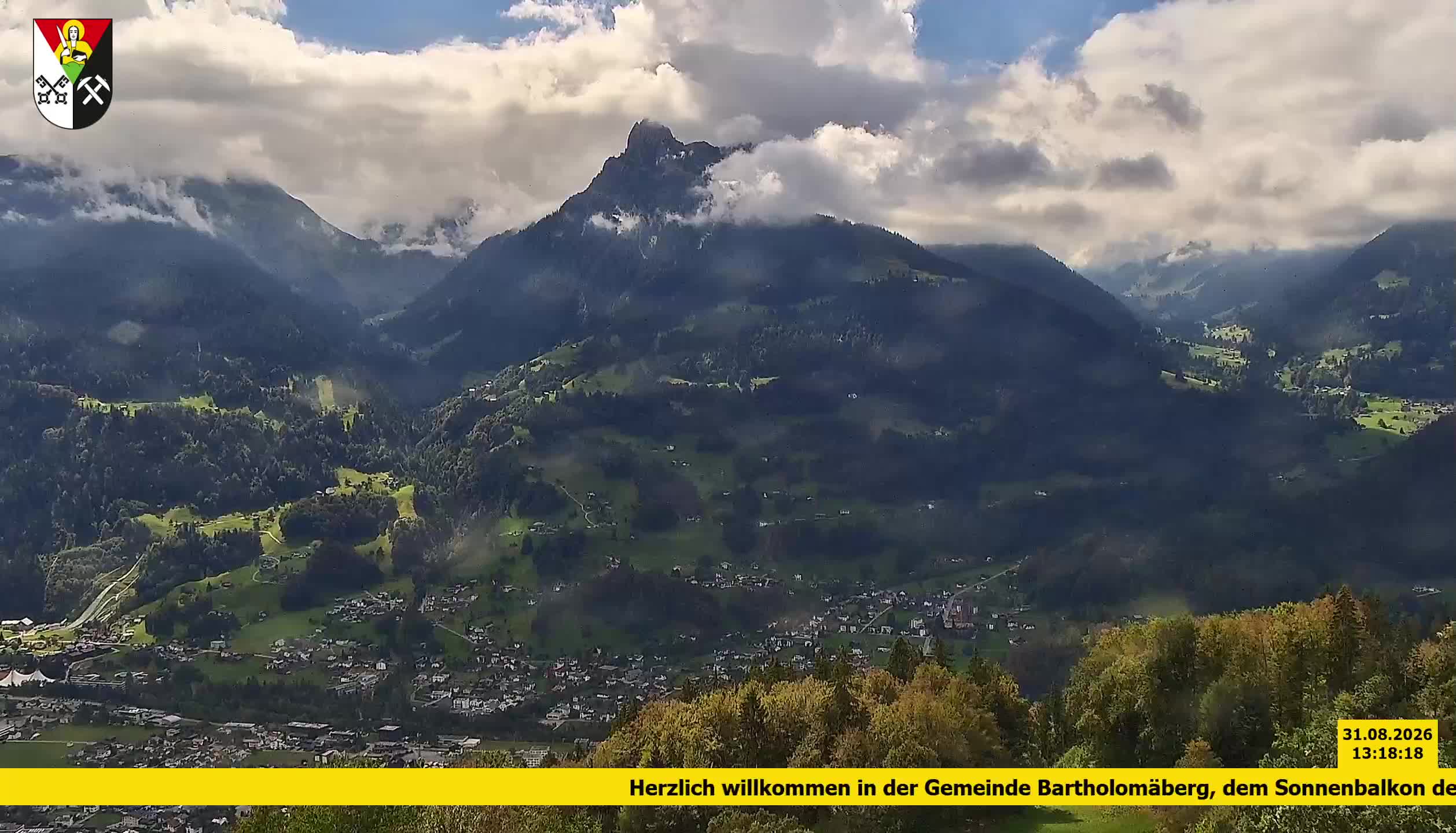 Bartholomäberg | Blick auf Schruns