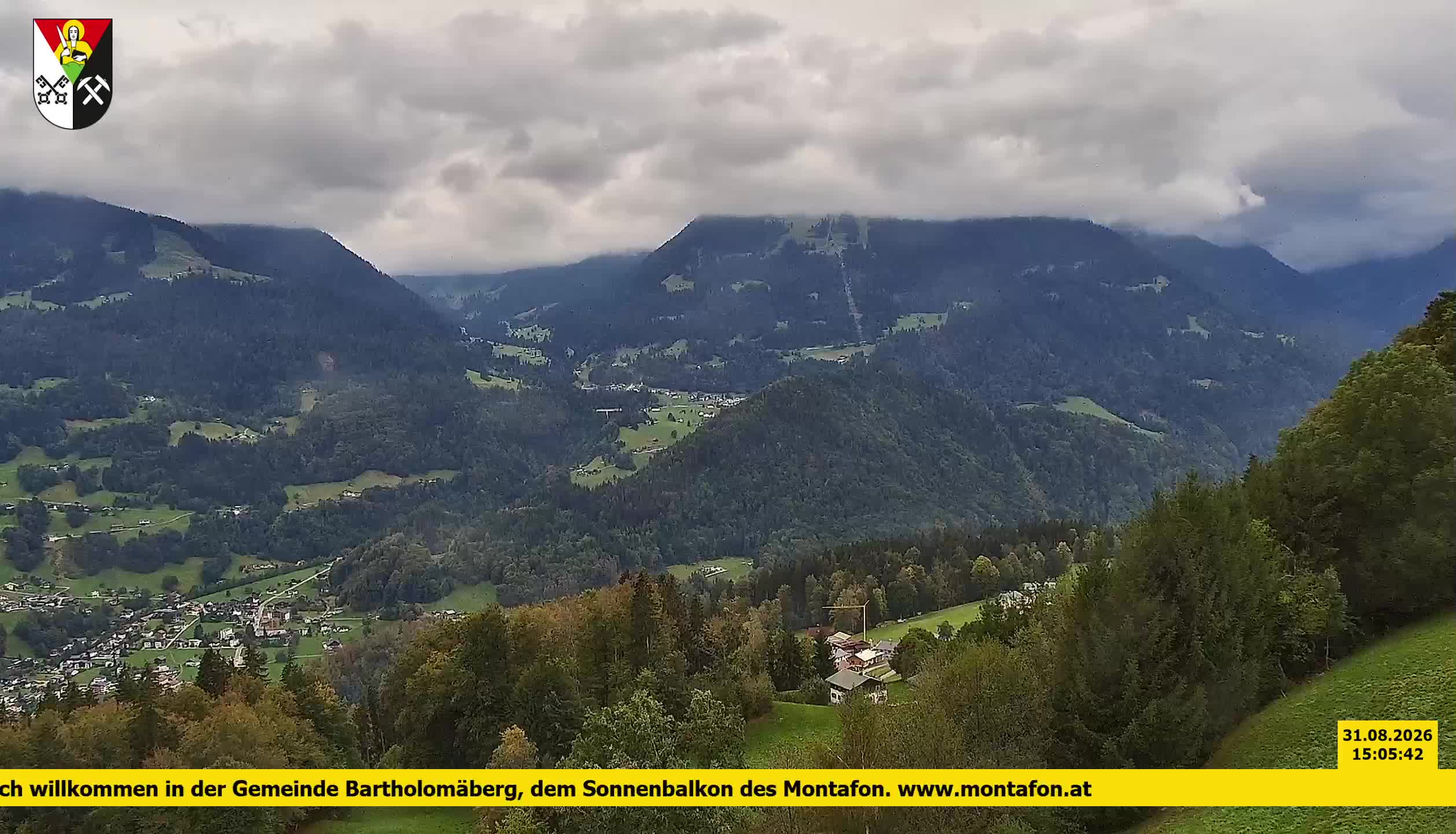 Bartholomäberg | Blick auf Schruns