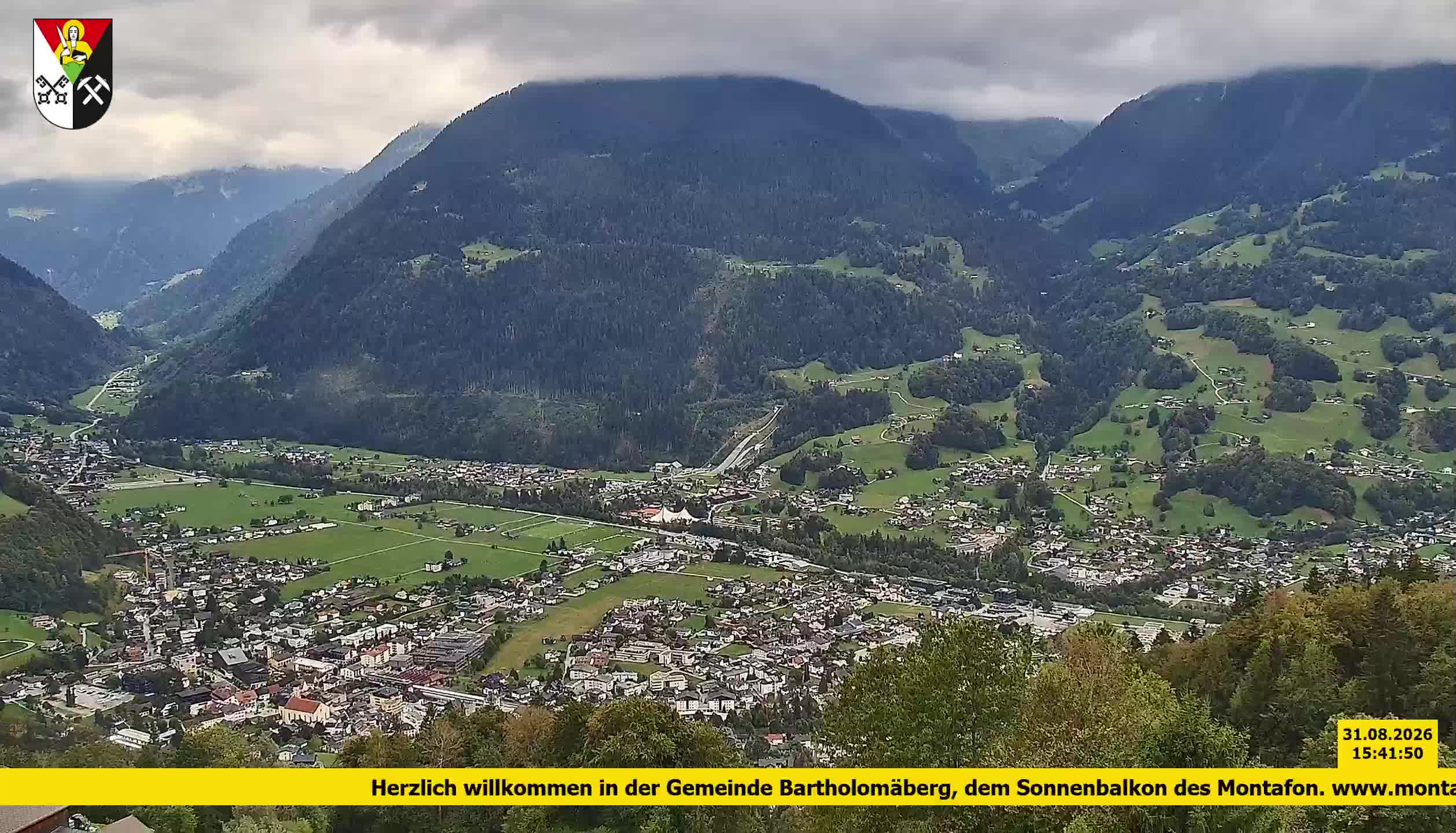 Bartholomäberg | Blick auf Schruns