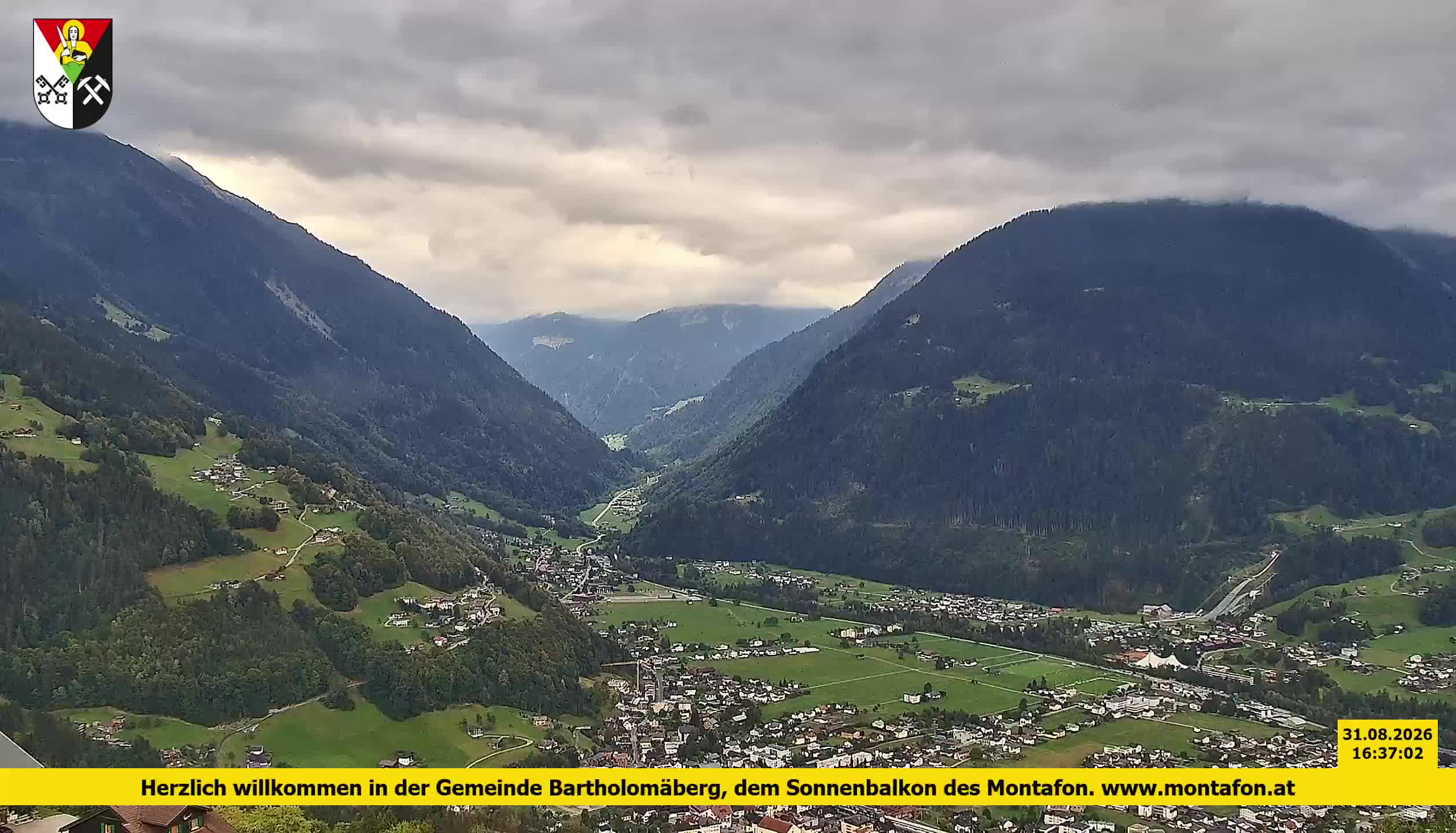 Bartholomäberg | Blick auf Schruns