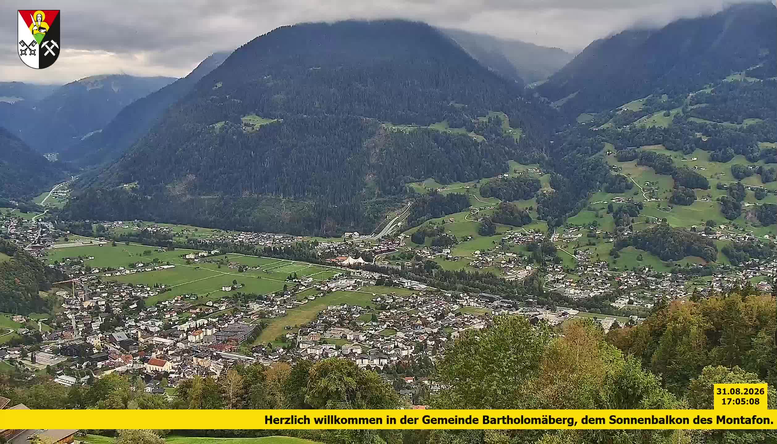 Bartholomäberg | Blick auf Schruns