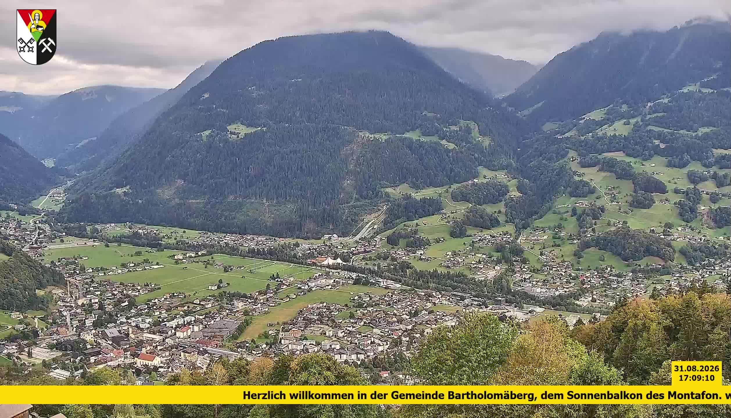 Bartholomäberg | Blick auf Schruns