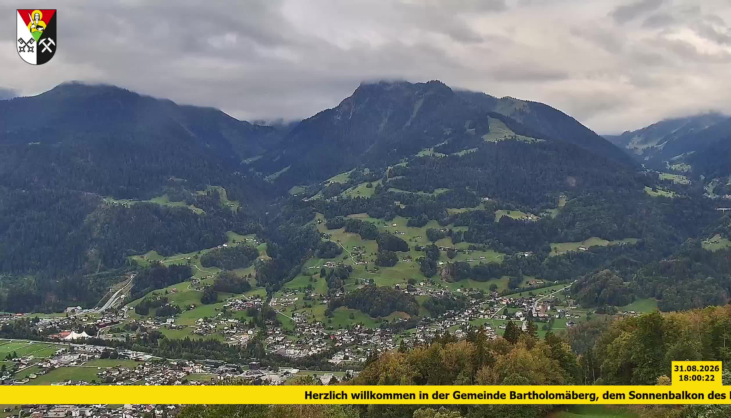 Bartholomäberg | Blick auf Schruns