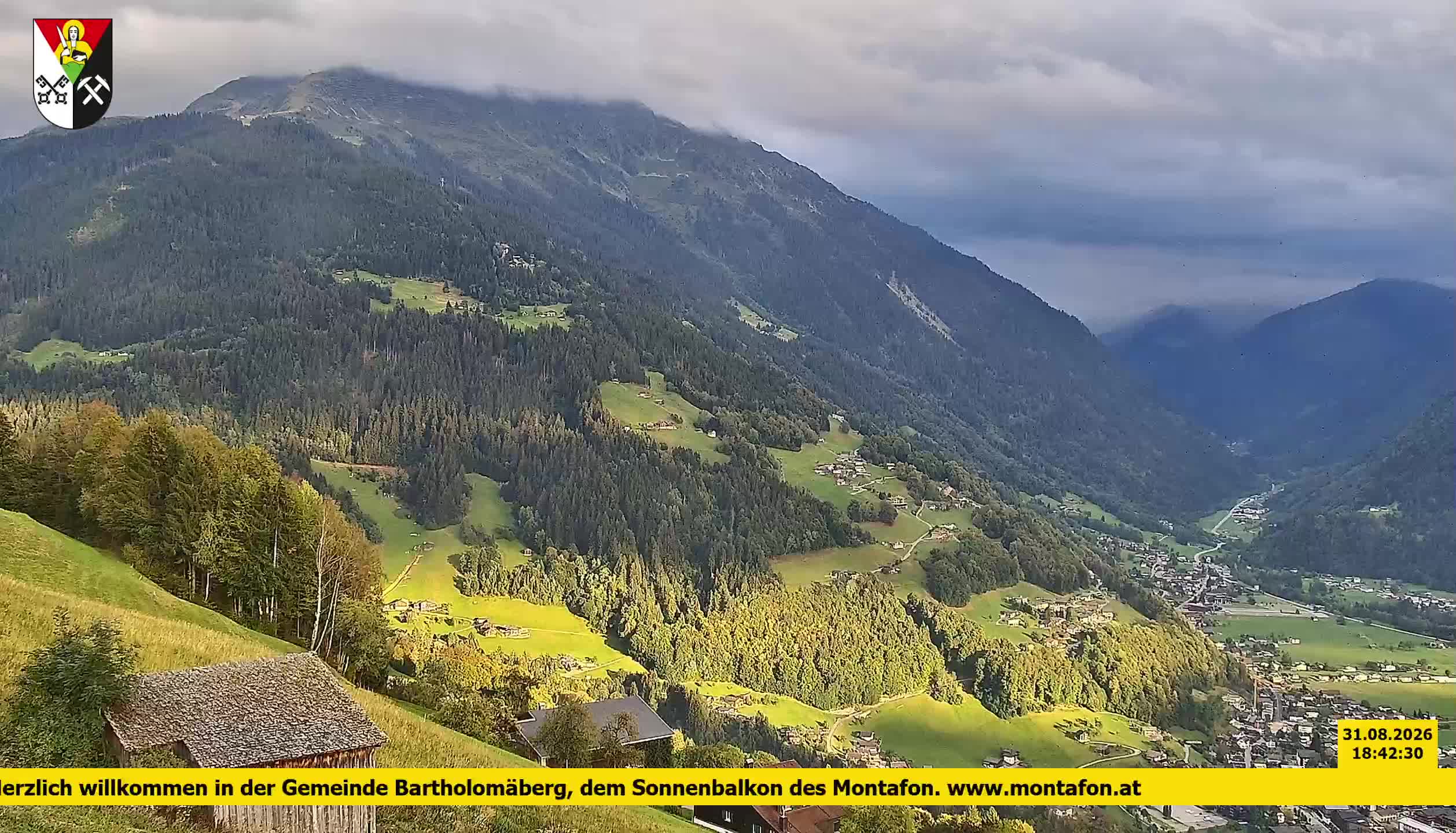 Bartholomäberg | Blick auf Schruns