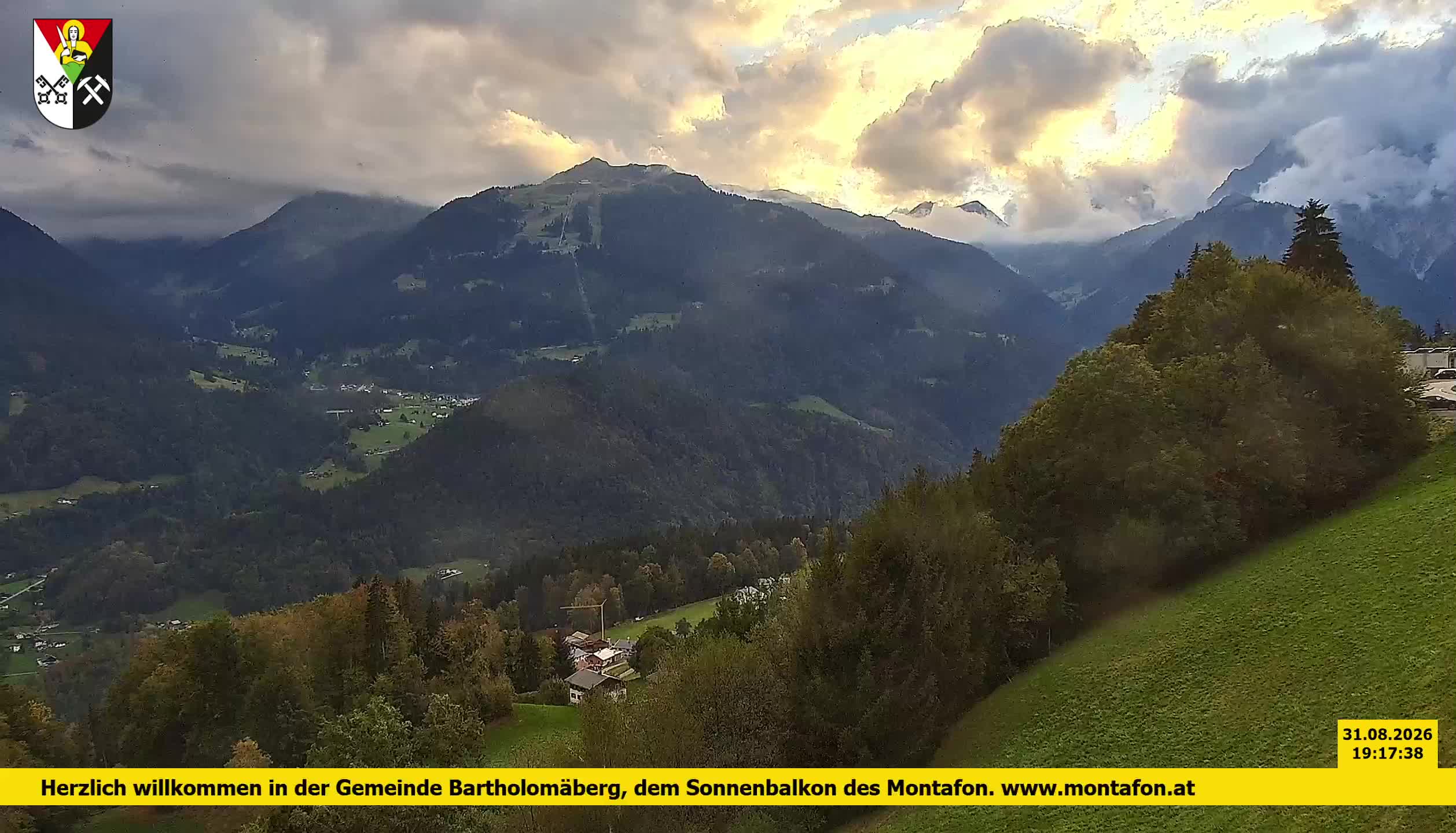 Bartholomäberg | Blick auf Schruns