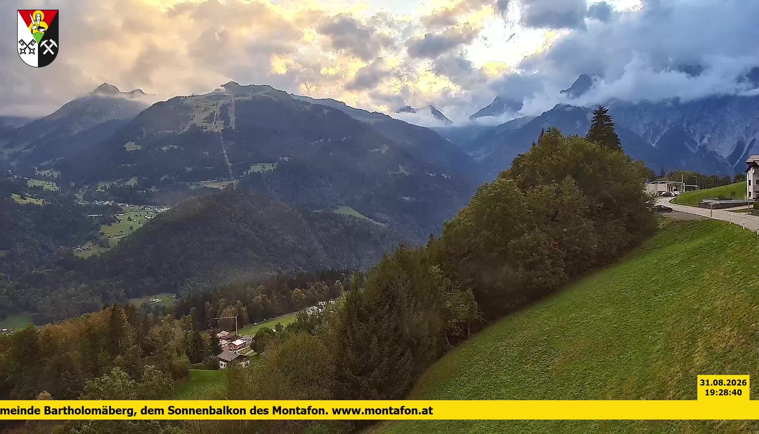 Bartholomäberg | Blick auf Schruns