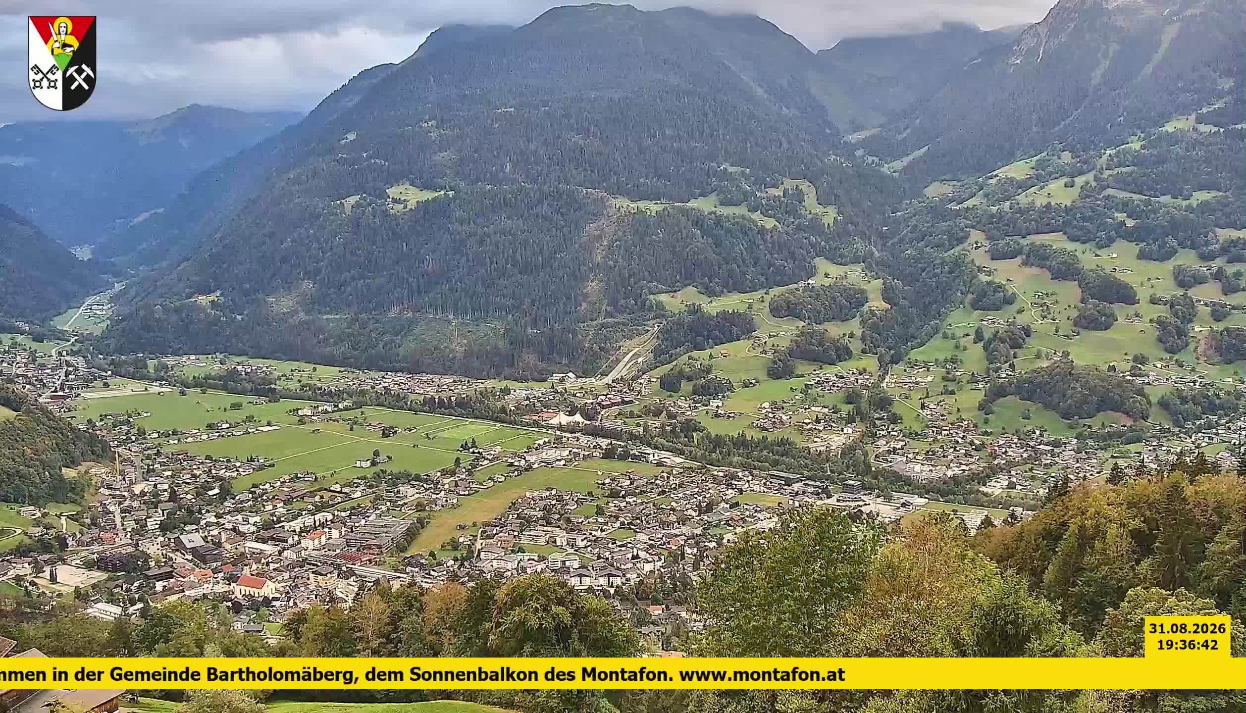 Bartholomäberg | Blick auf Schruns