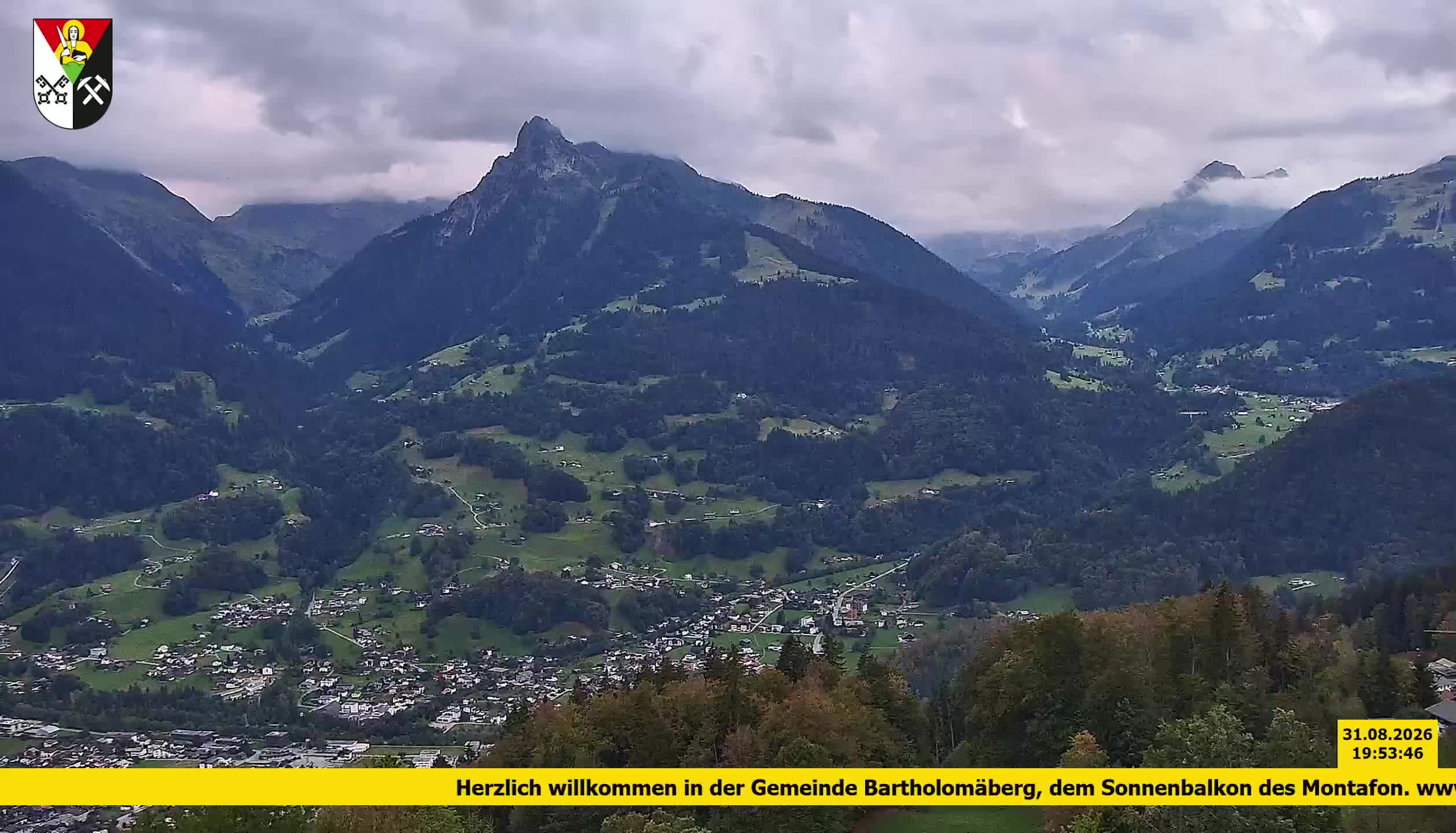Bartholomäberg | Blick auf Schruns