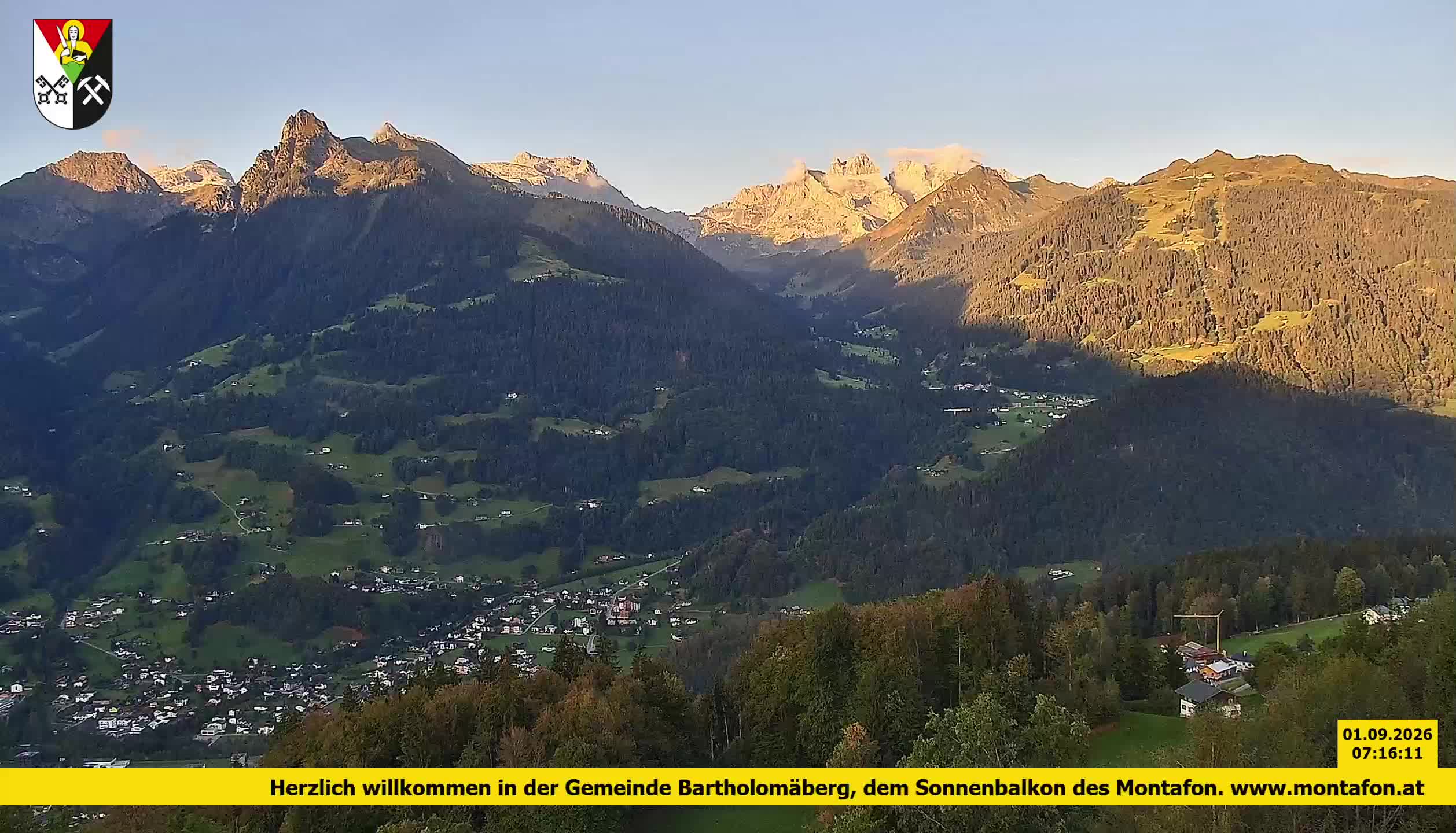 Bartholomäberg | Blick auf Schruns