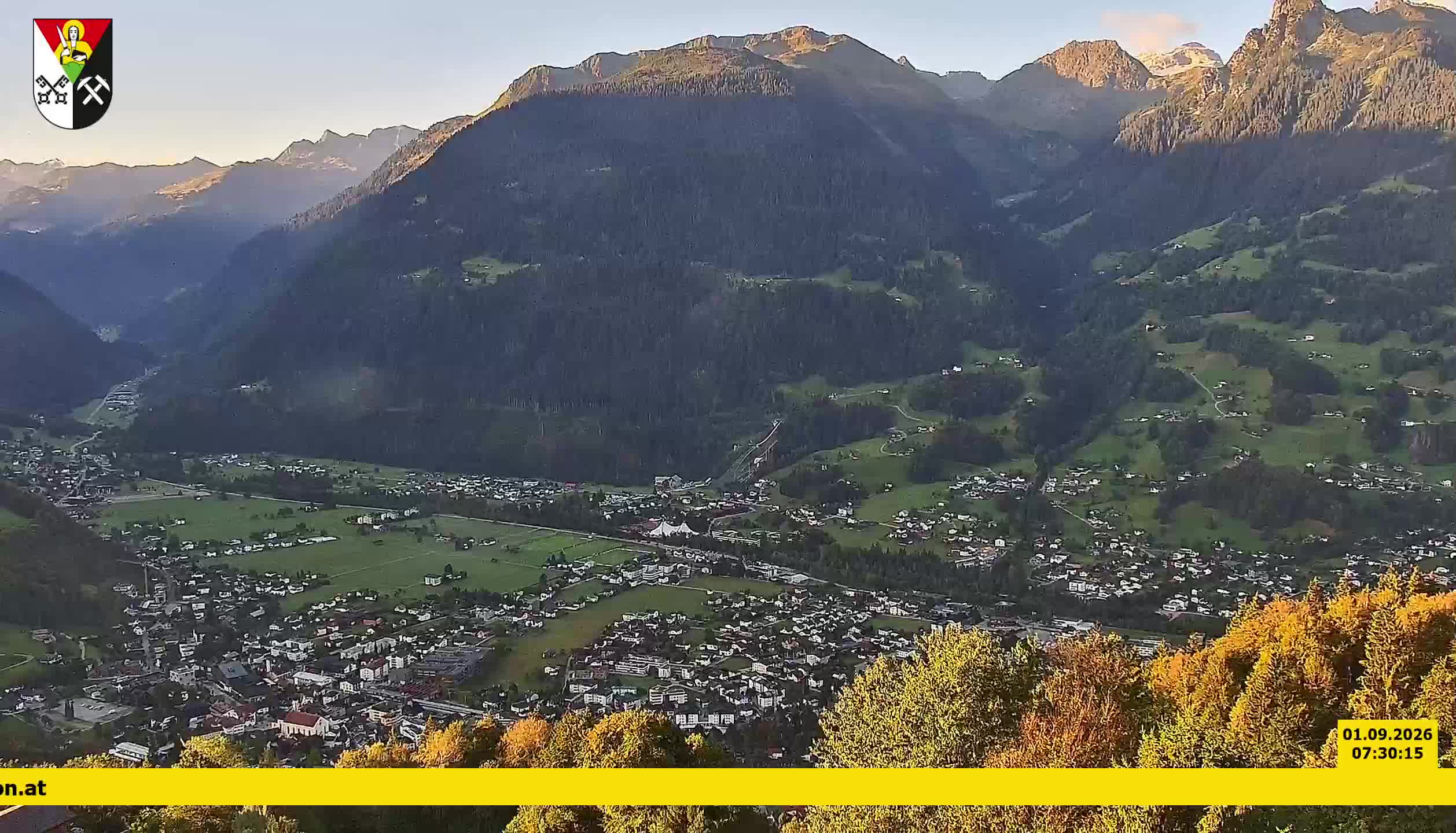 Bartholomäberg | Blick auf Schruns