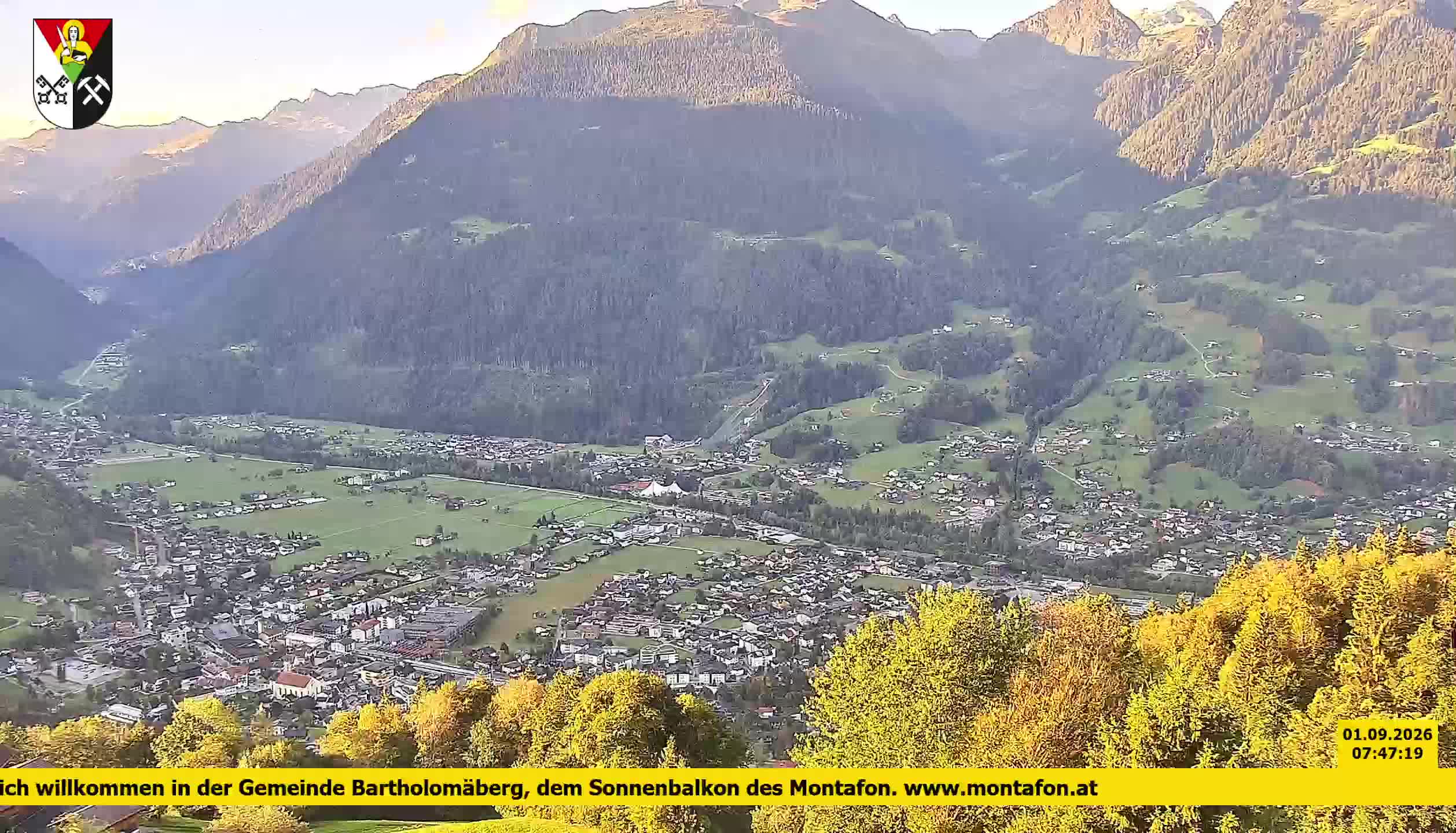 Bartholomäberg | Blick auf Schruns