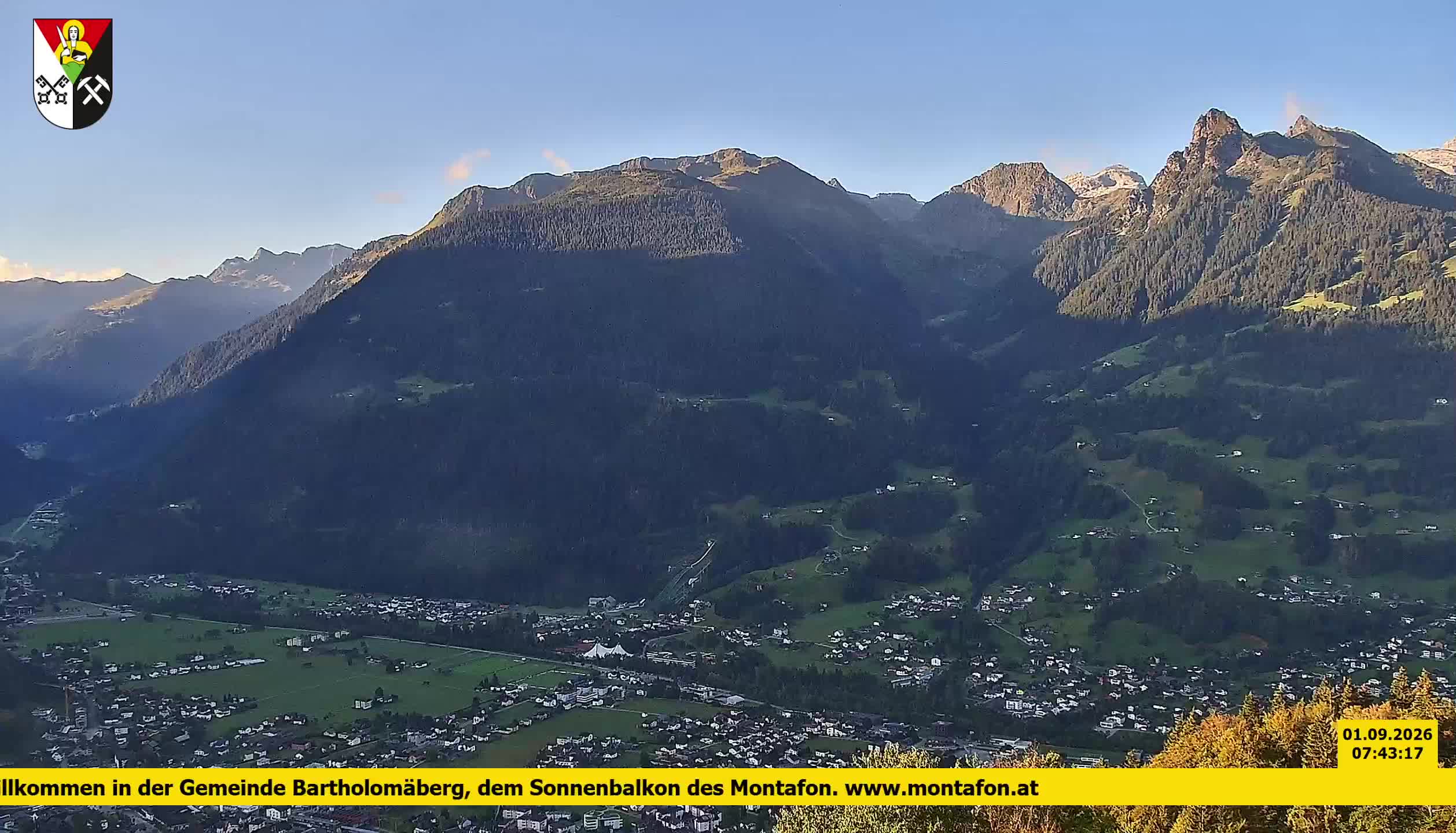 Bartholomäberg | Blick auf Schruns