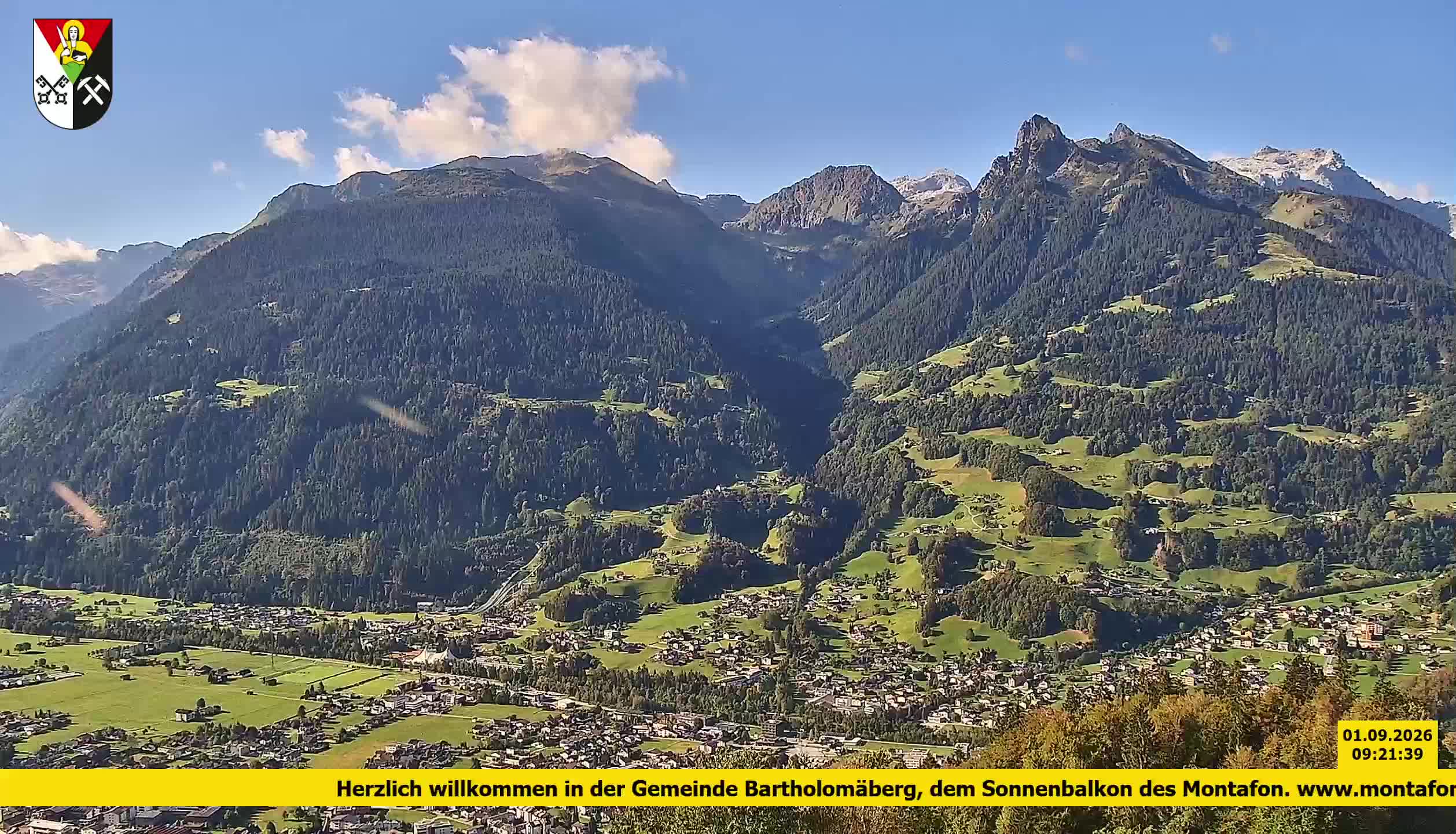 Bartholomäberg | Blick auf Schruns