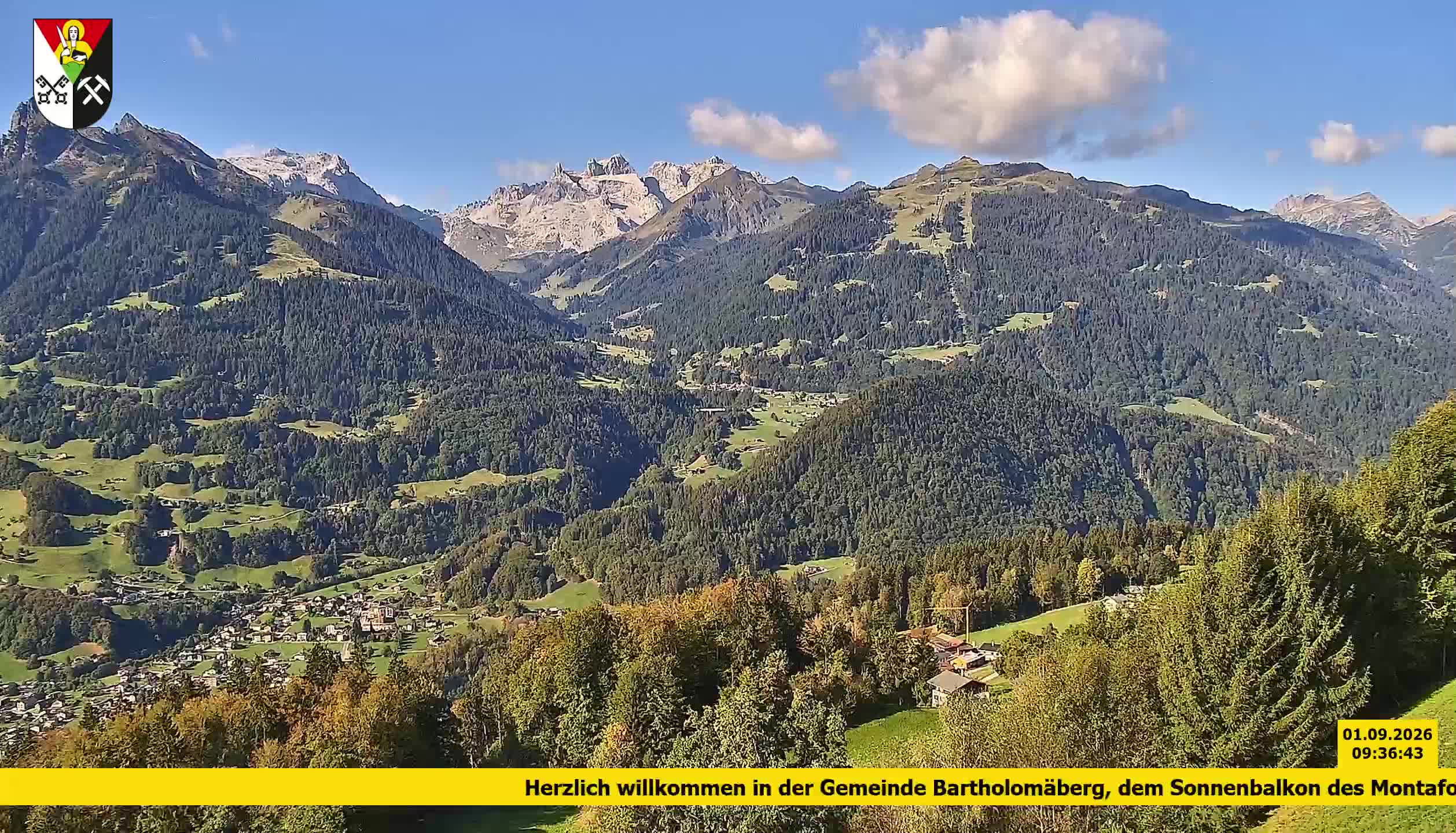 Bartholomäberg | Blick auf Schruns