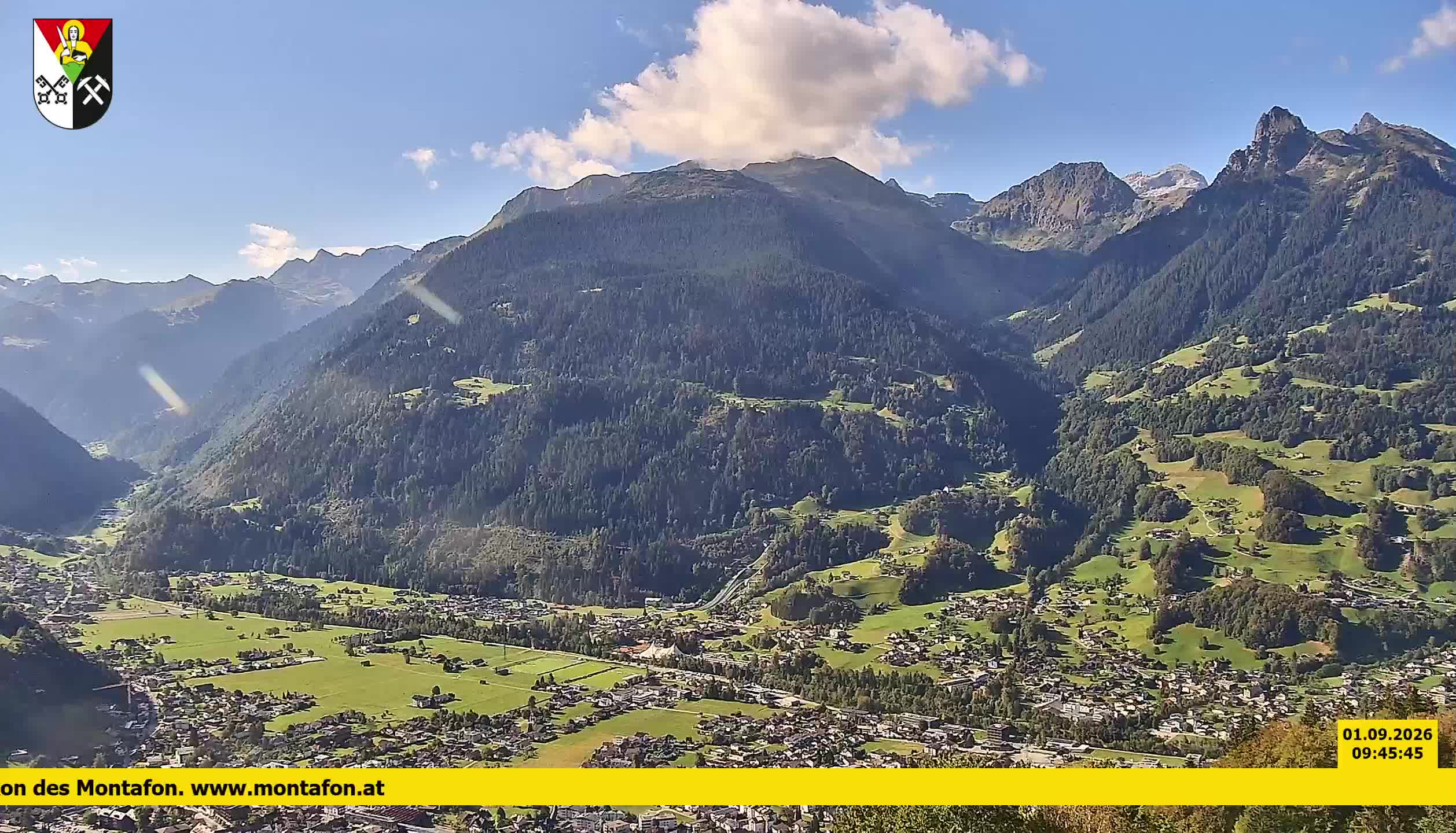 Bartholomäberg | Blick auf Schruns