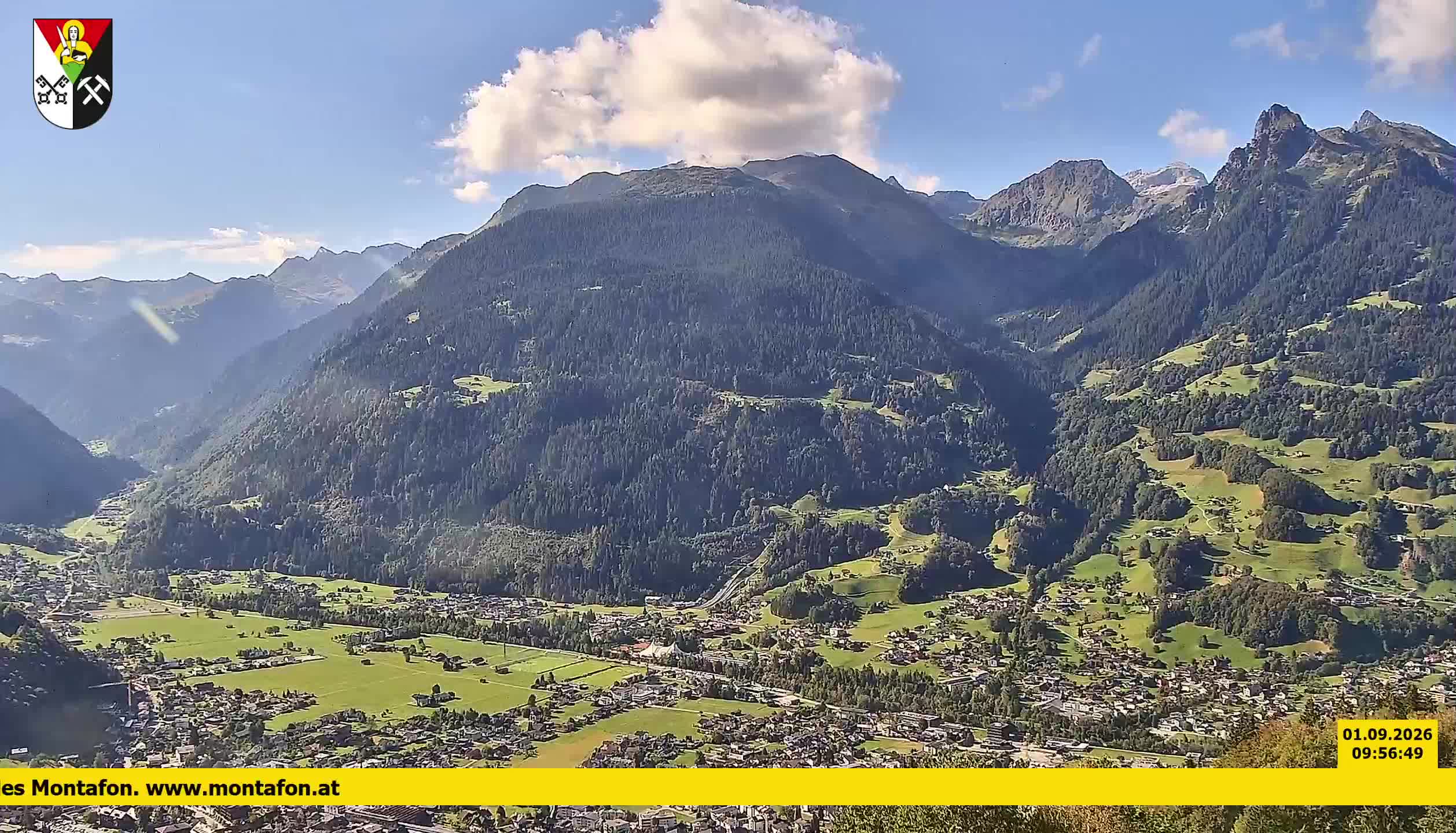 Bartholomäberg | Blick auf Schruns