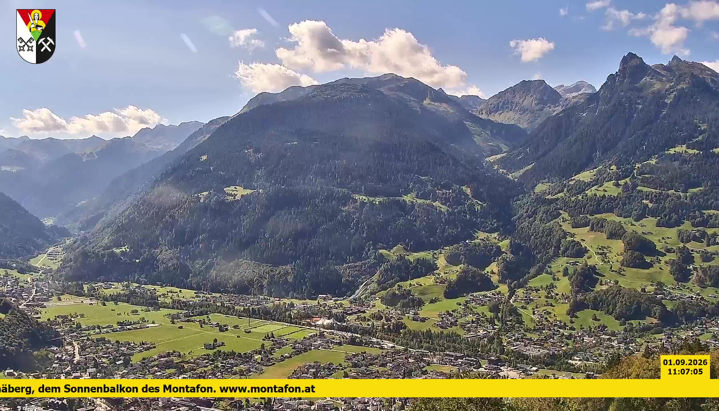Bartholomäberg | Blick auf Schruns