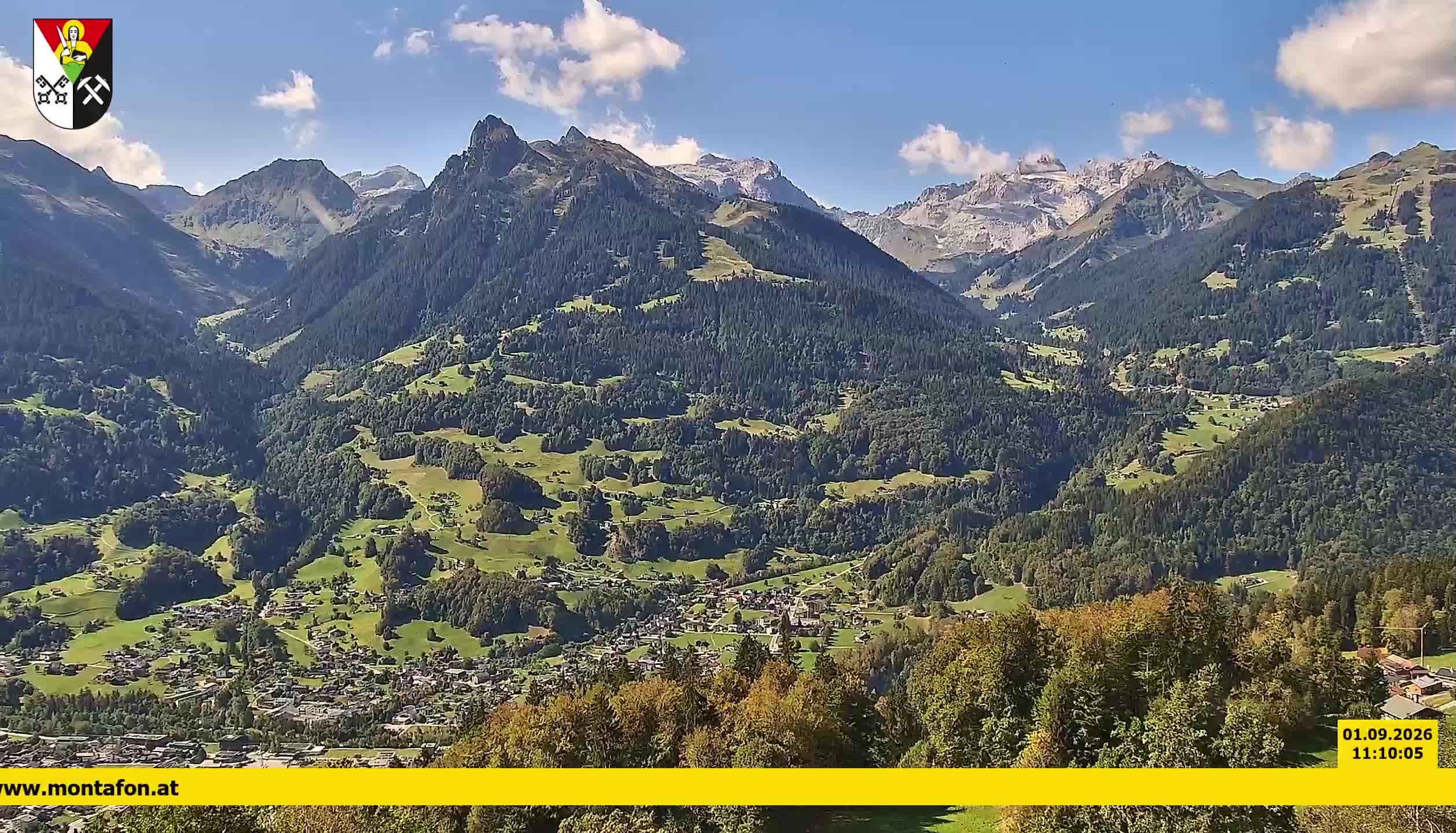 Bartholomäberg | Blick auf Schruns