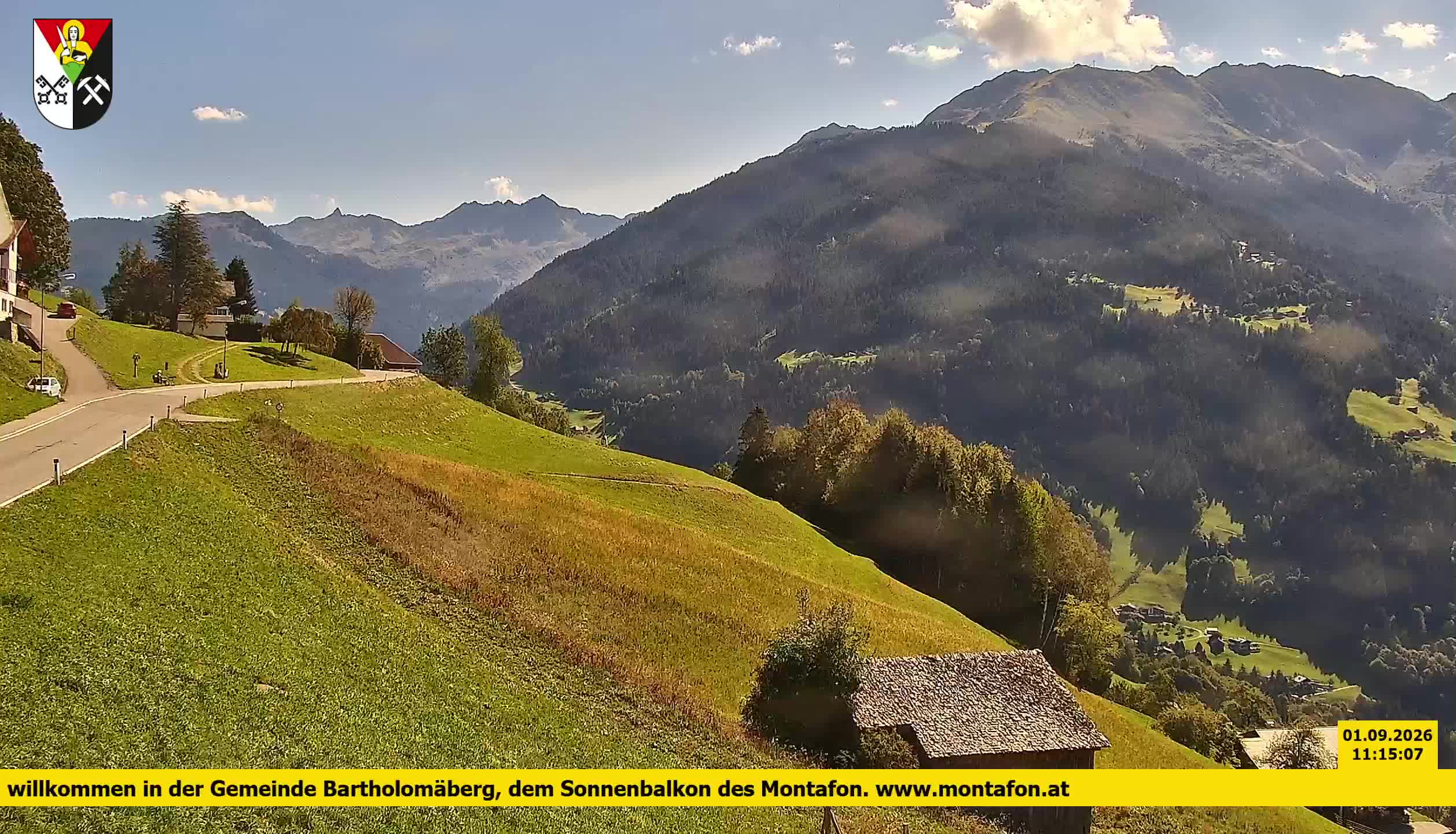 Bartholomäberg | Blick auf Schruns