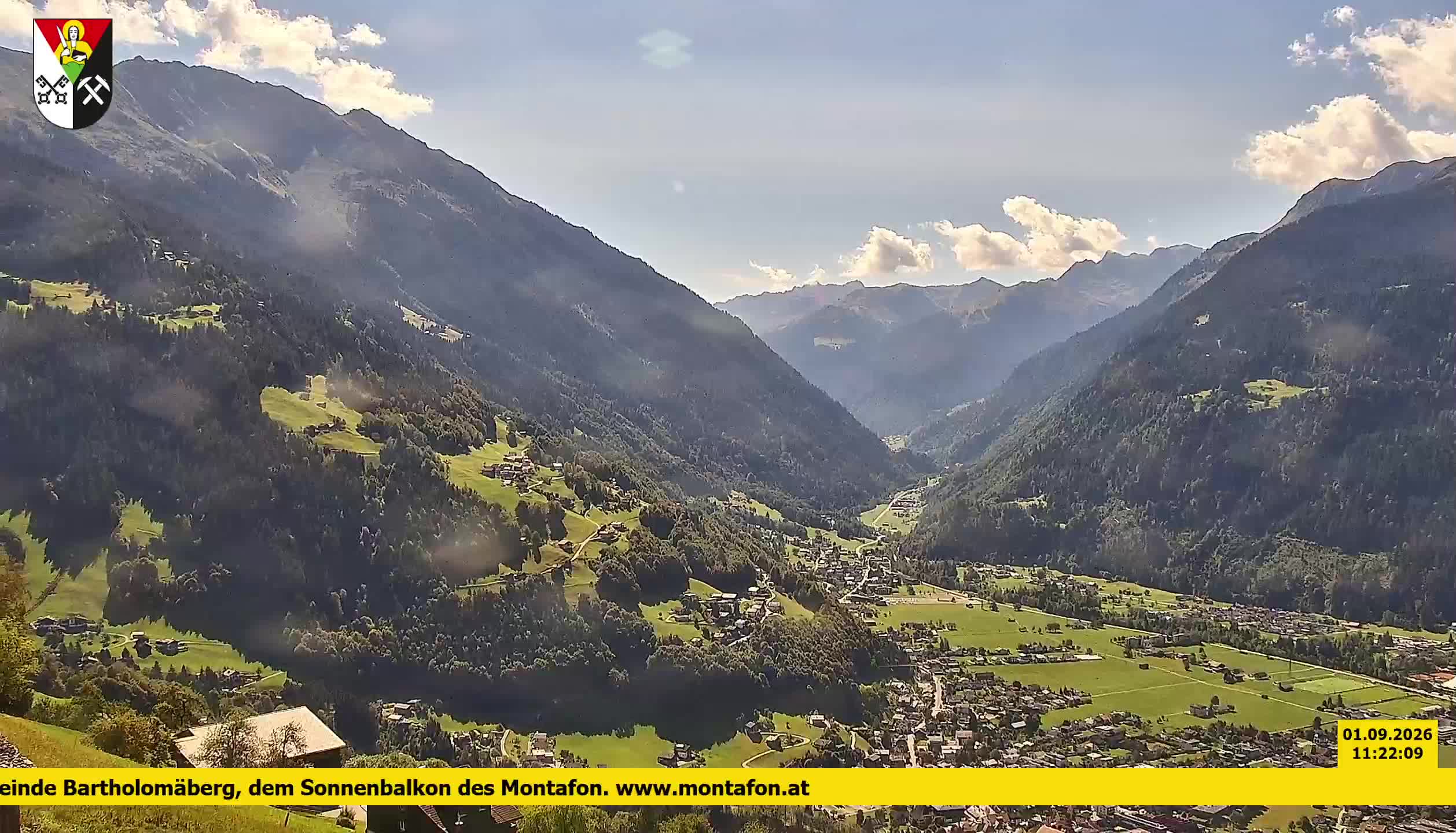 Bartholomäberg | Blick auf Schruns