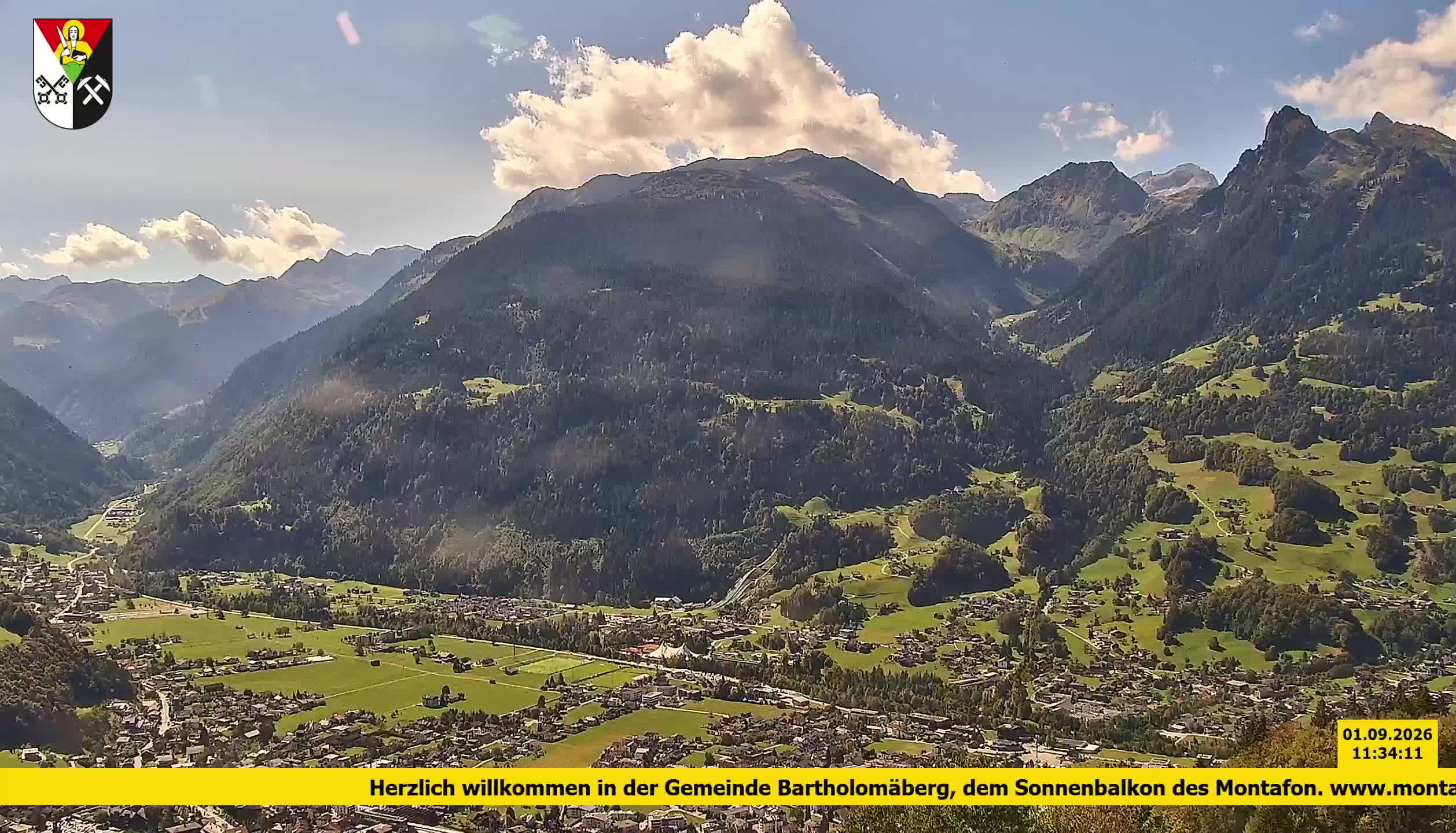 Bartholomäberg | Blick auf Schruns
