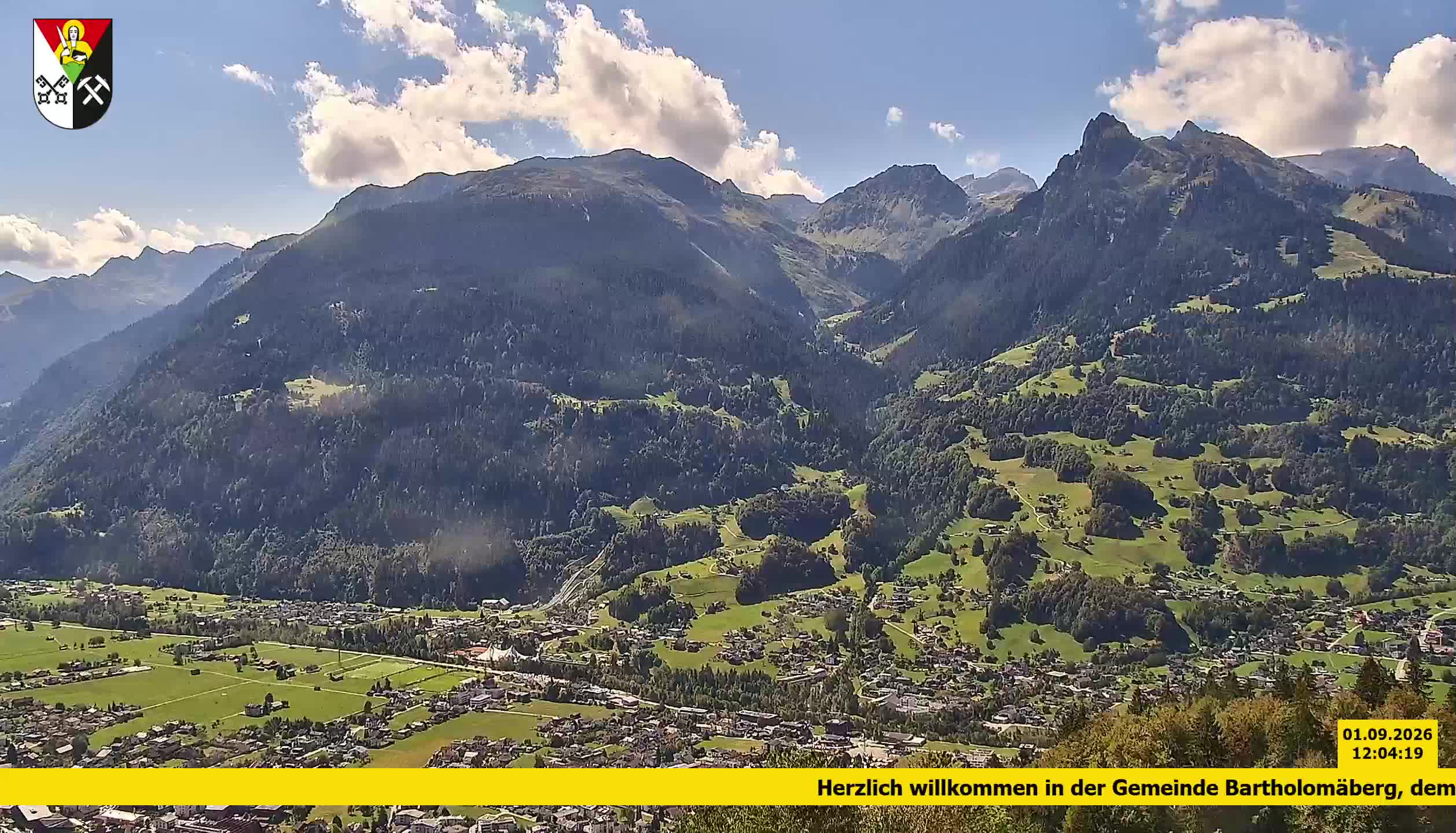 Bartholomäberg | Blick auf Schruns
