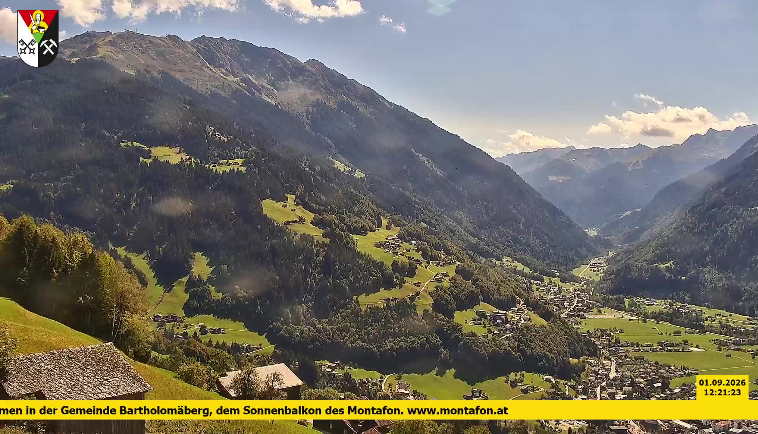 Bartholomäberg | Blick auf Schruns