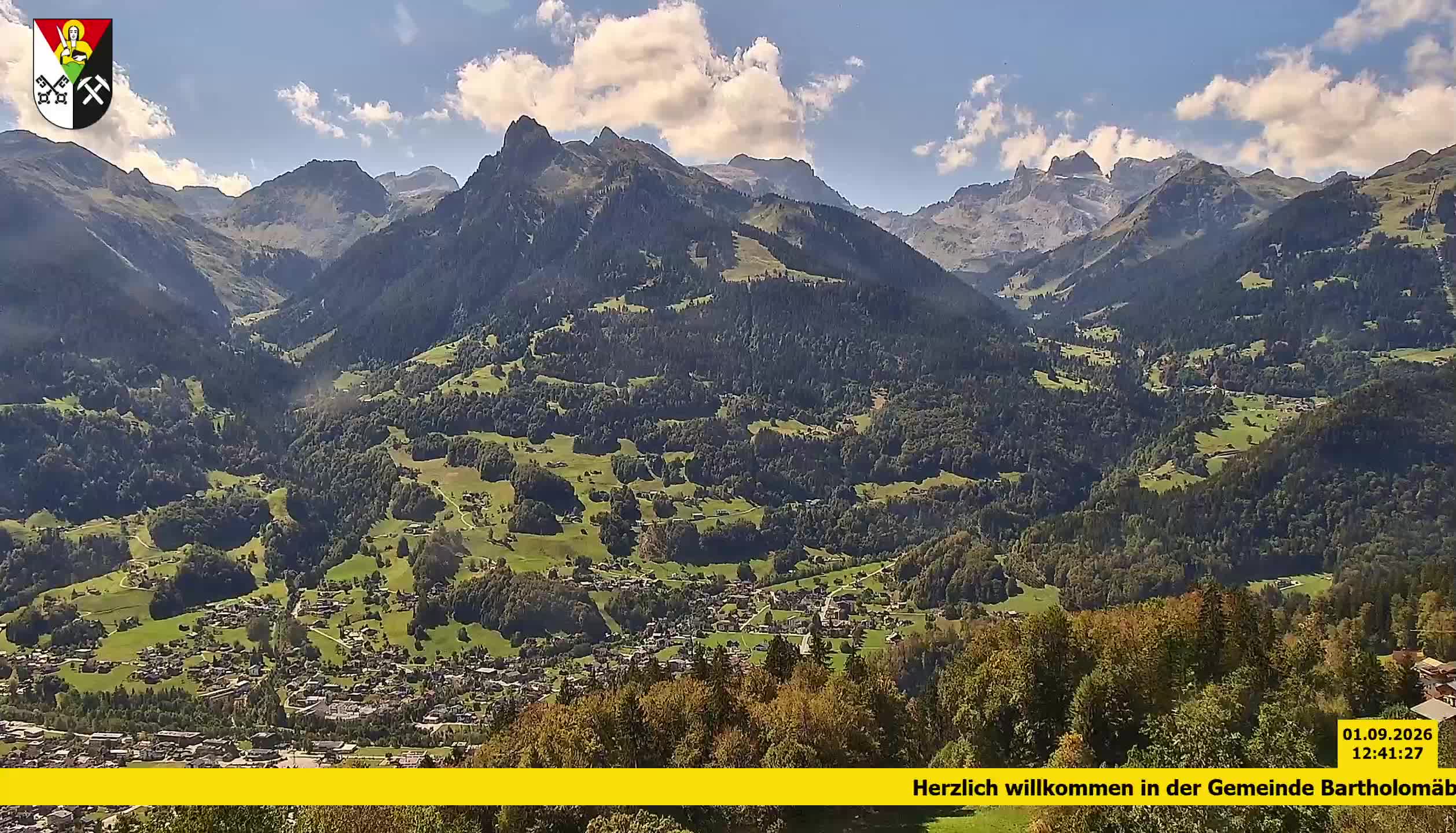 Bartholomäberg | Blick auf Schruns