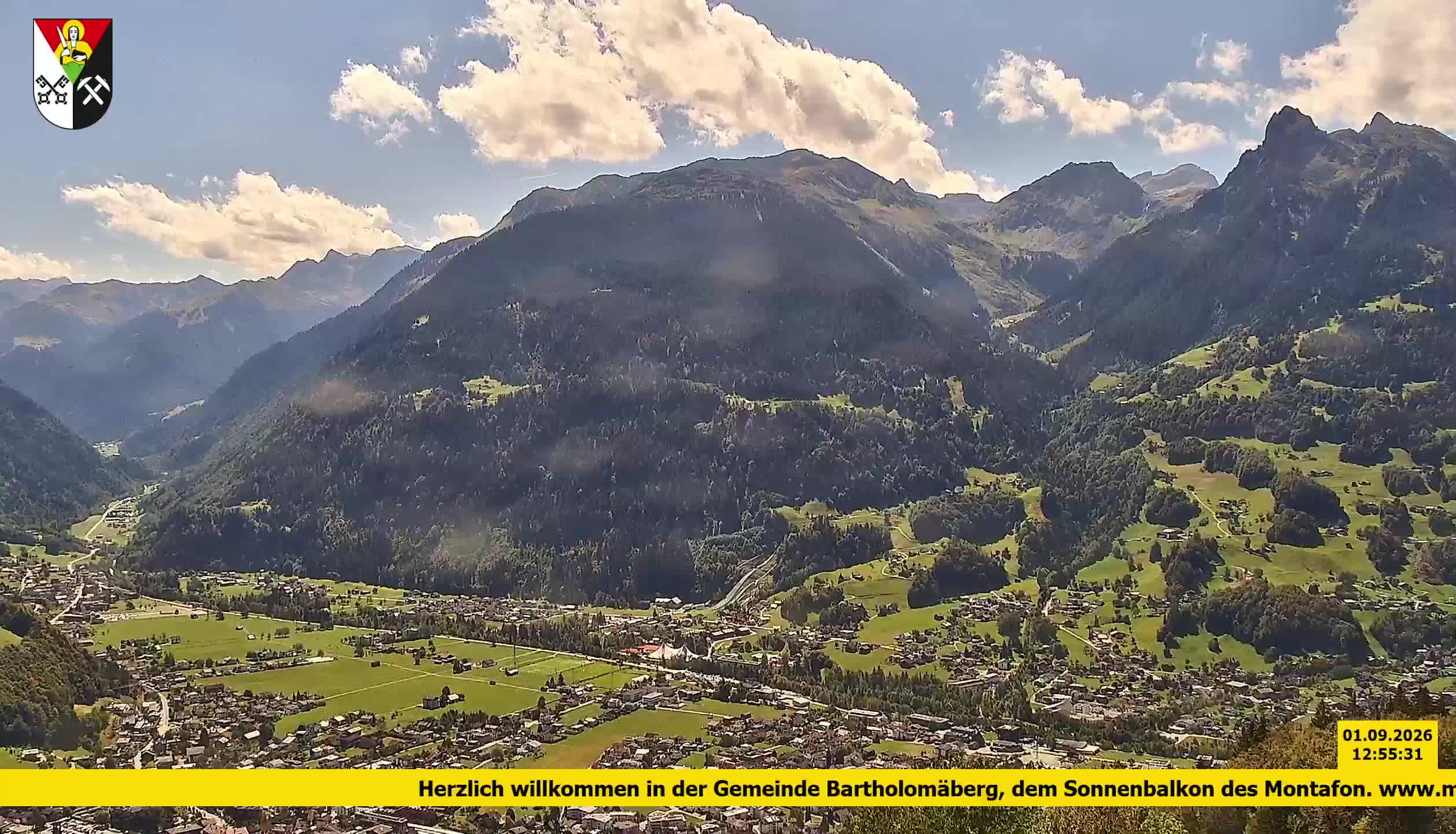 Bartholomäberg | Blick auf Schruns