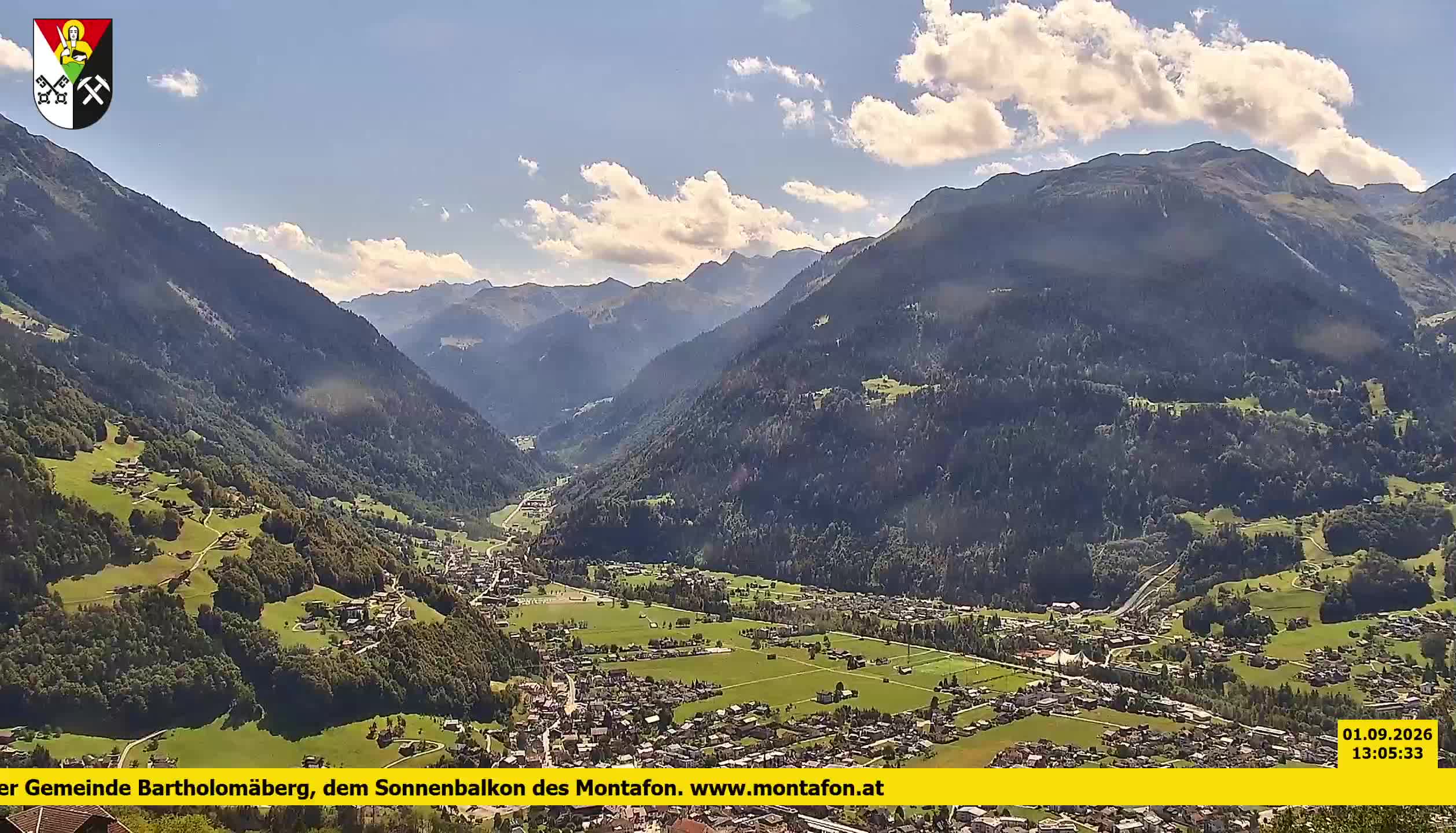 Bartholomäberg | Blick auf Schruns