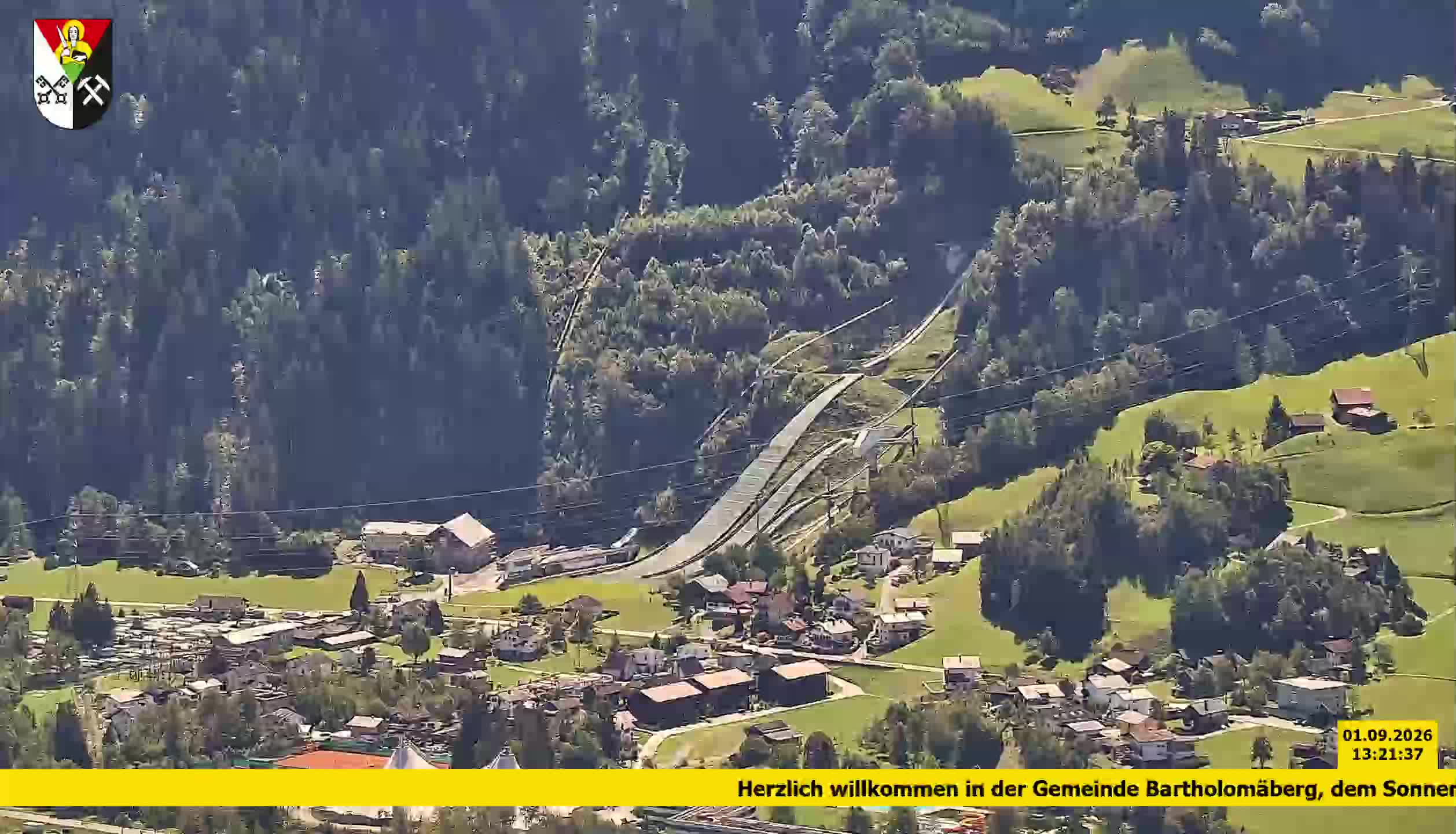 Bartholomäberg | Blick auf Schruns