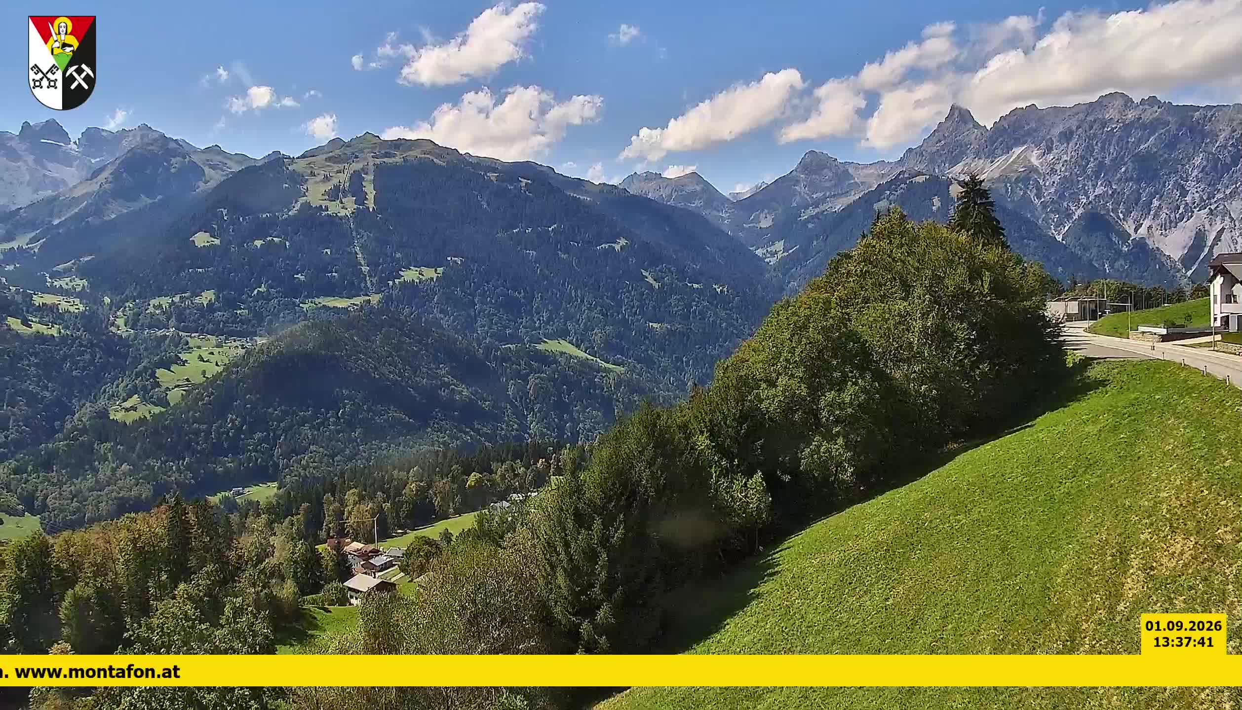Bartholomäberg | Blick auf Schruns