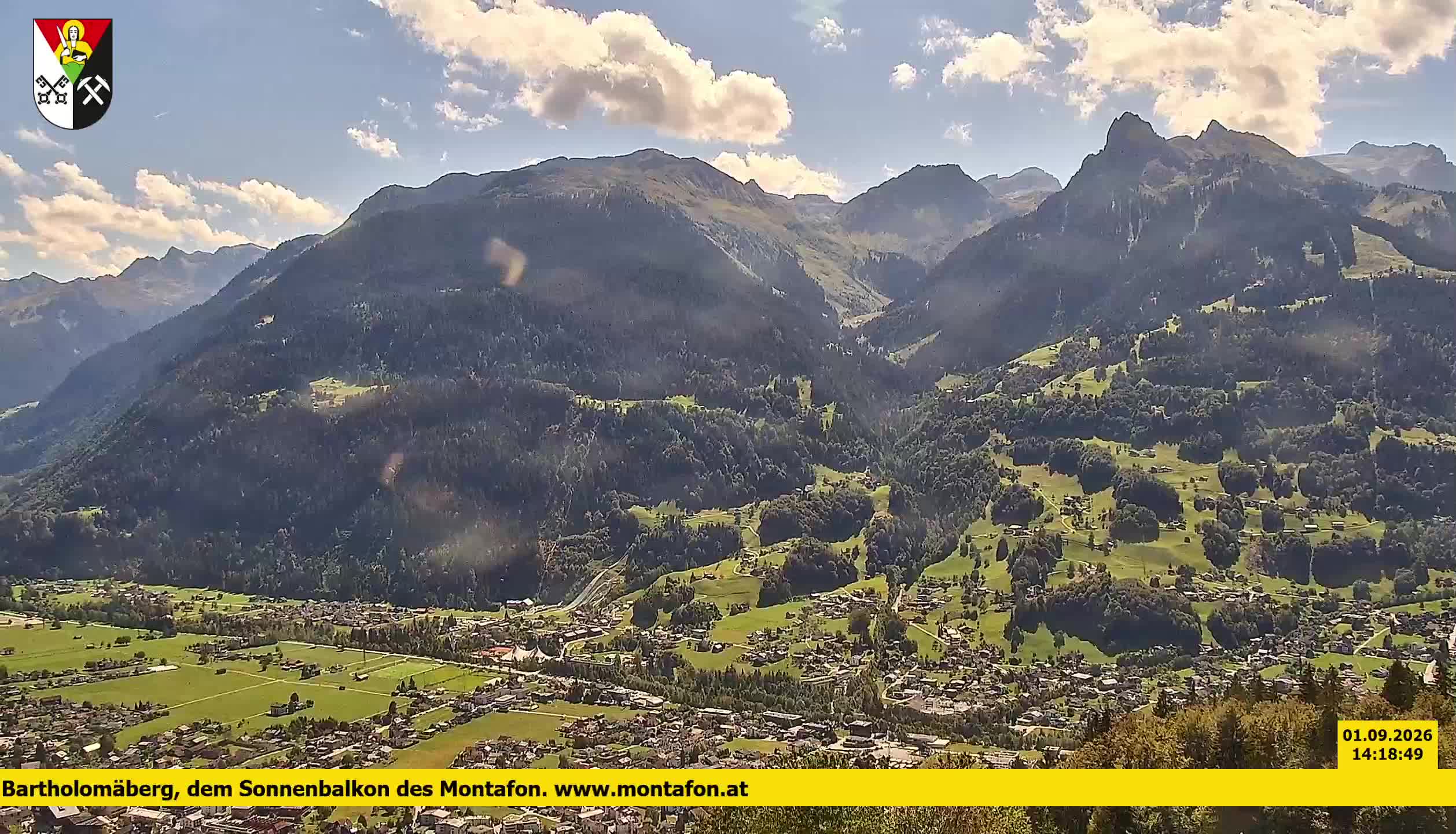 Bartholomäberg | Blick auf Schruns