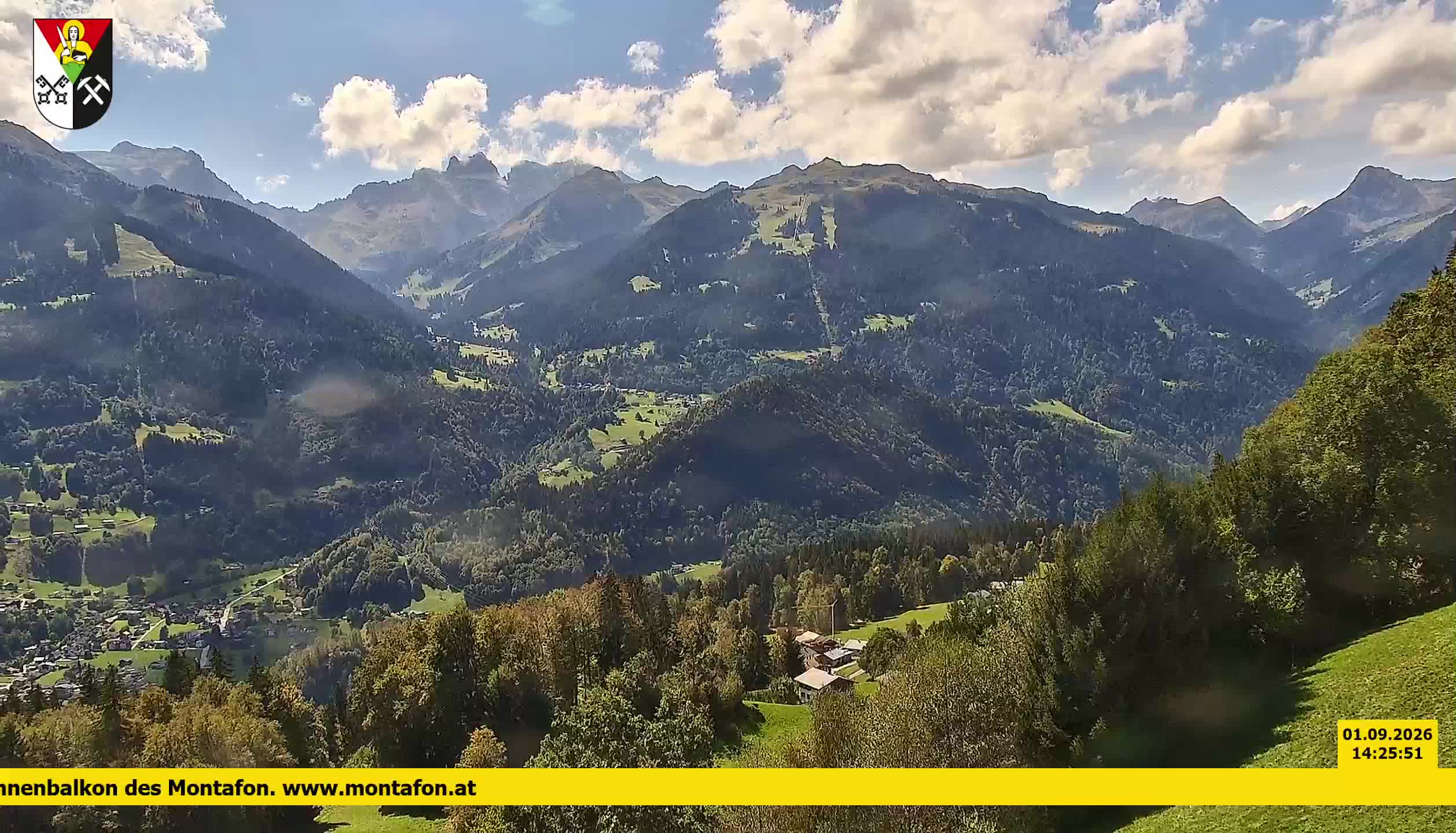 Bartholomäberg | Blick auf Schruns