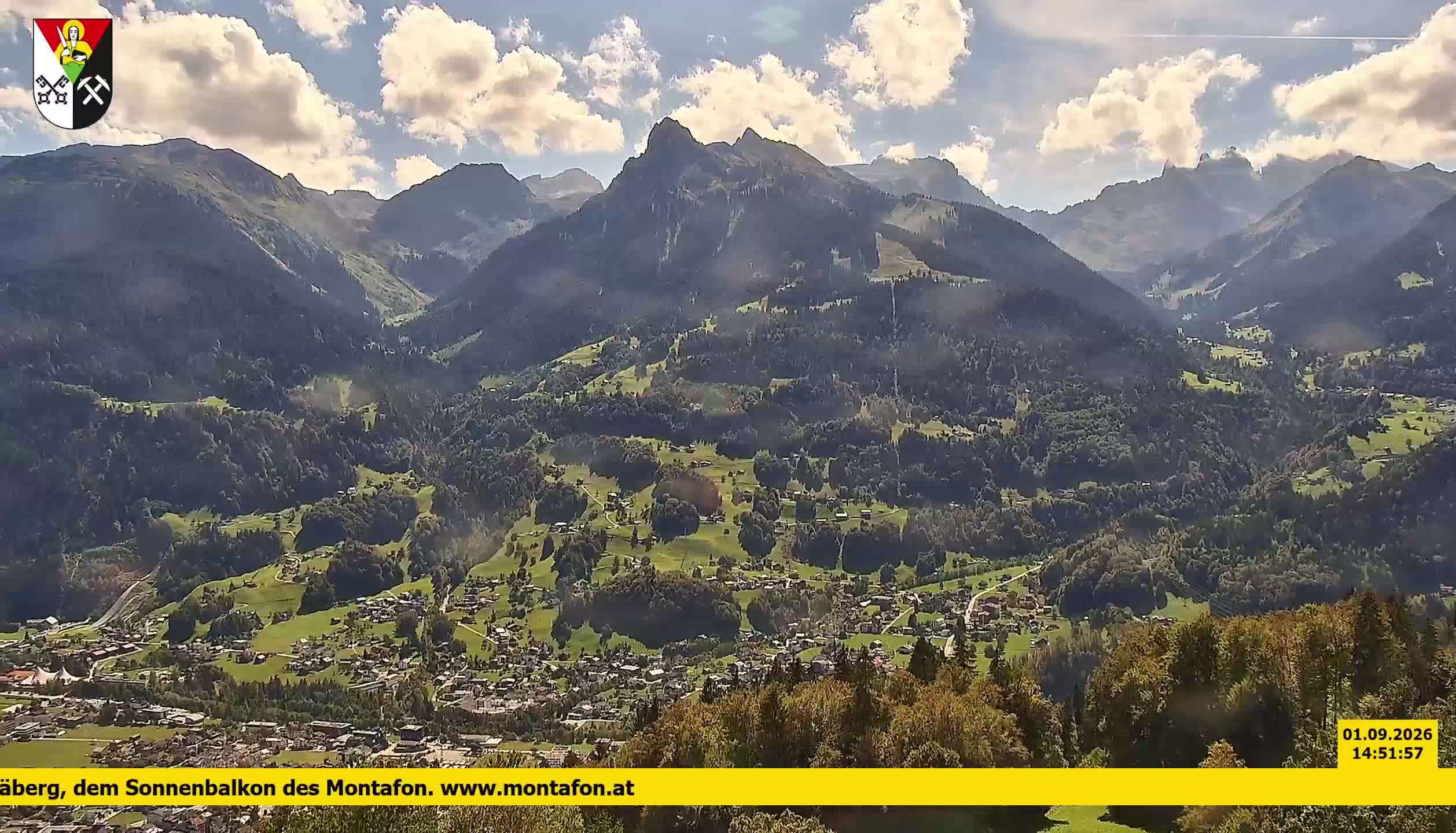 Bartholomäberg | Blick auf Schruns