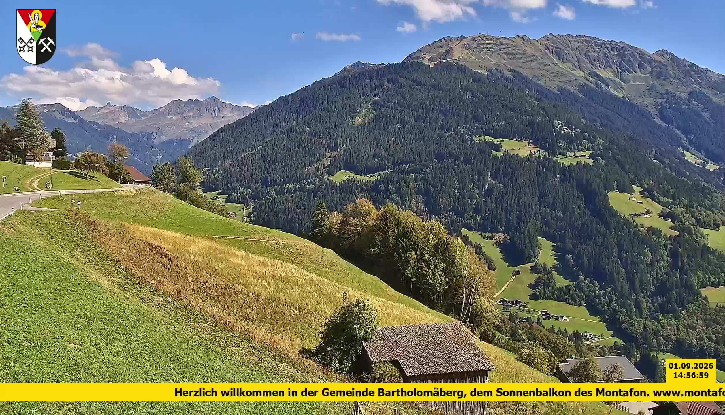Bartholomäberg | Blick auf Schruns