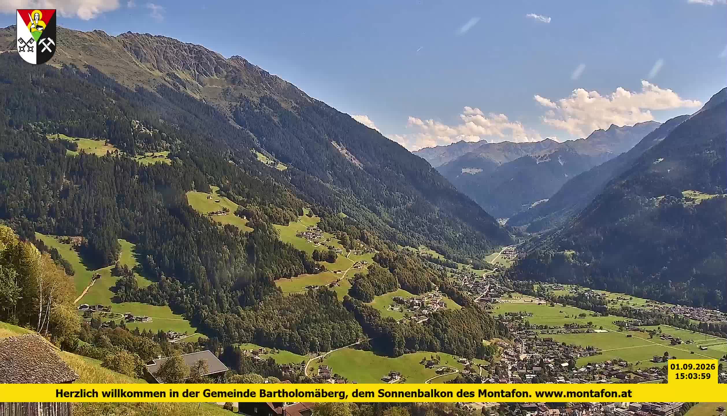 Bartholomäberg | Blick auf Schruns
