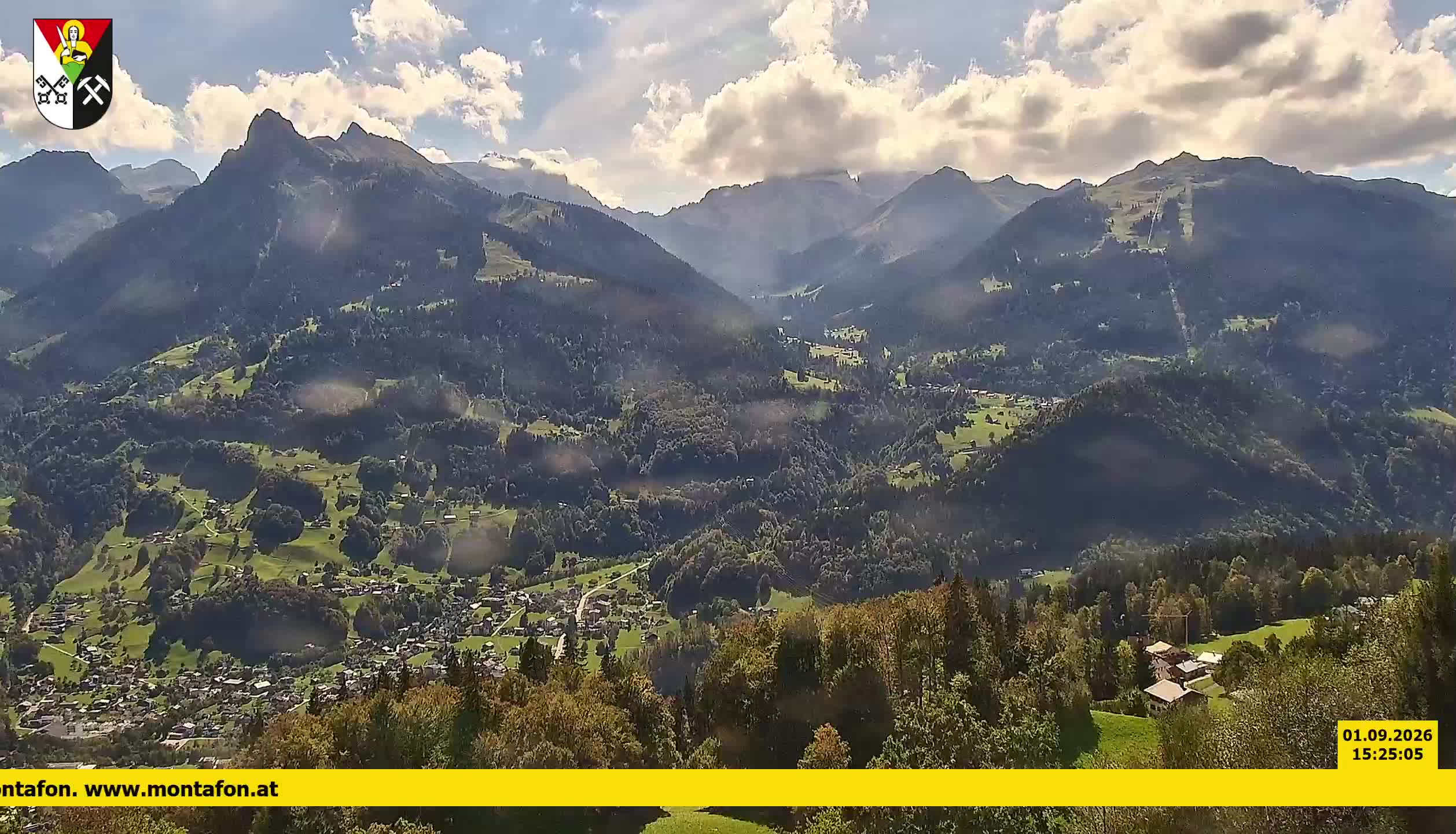 Bartholomäberg | Blick auf Schruns