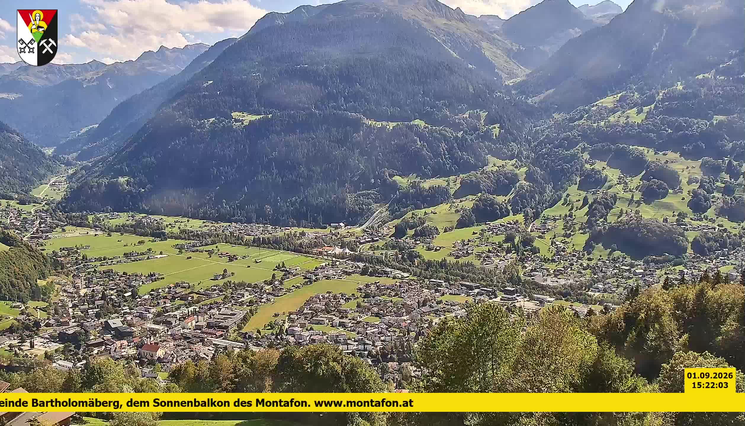 Bartholomäberg | Blick auf Schruns