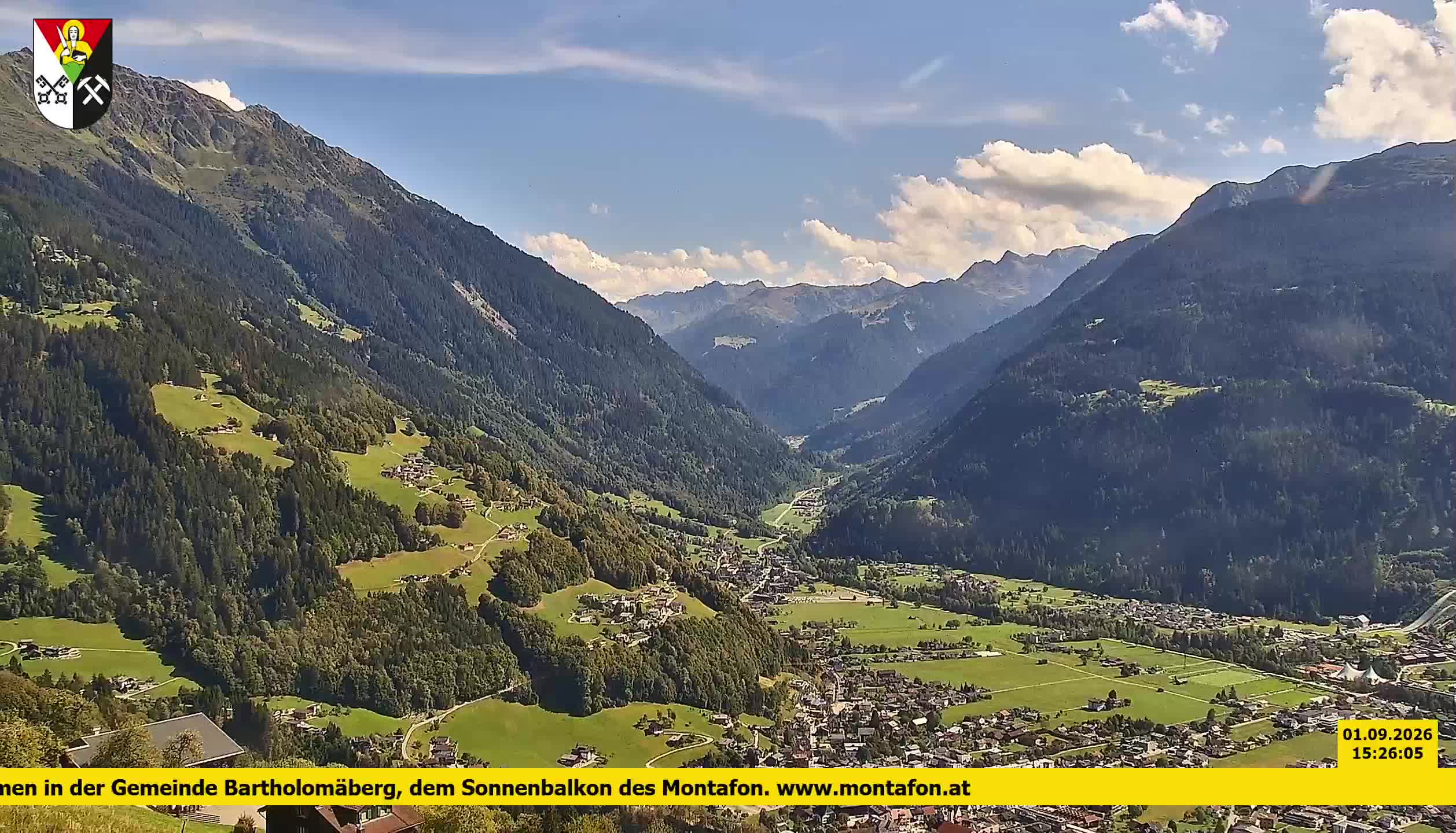 Bartholomäberg | Blick auf Schruns
