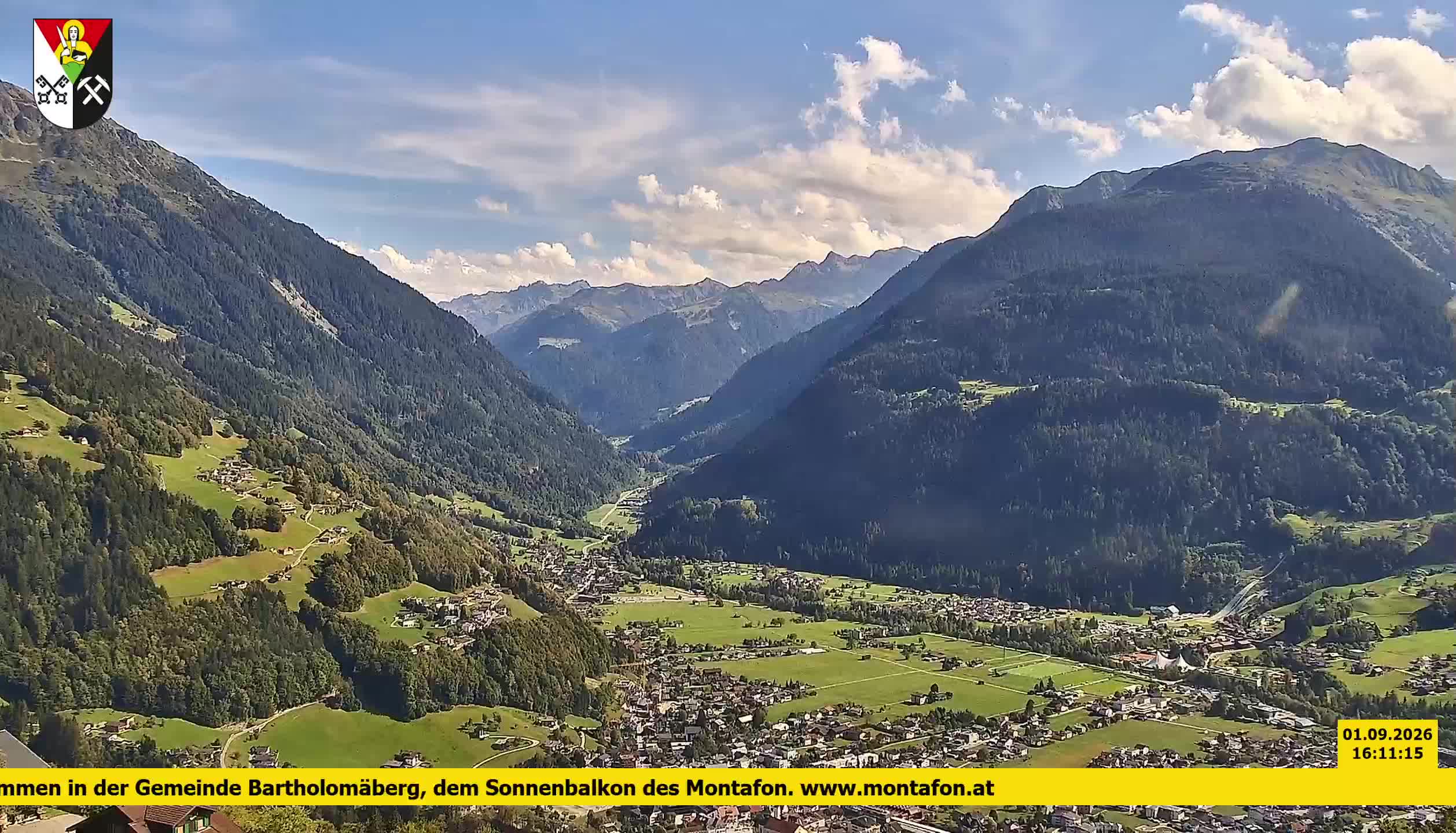 Bartholomäberg | Blick auf Schruns