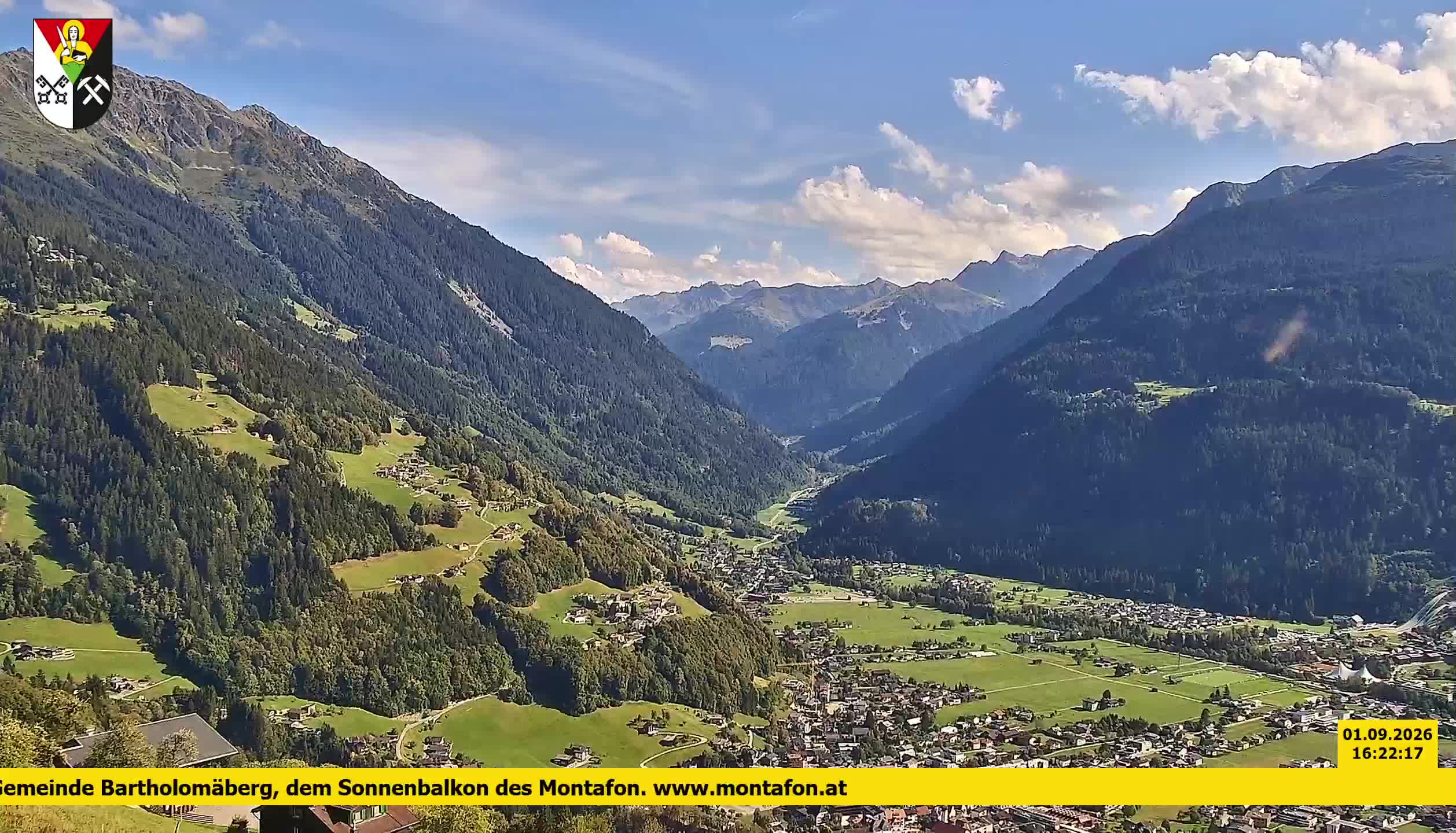 Bartholomäberg | Blick auf Schruns