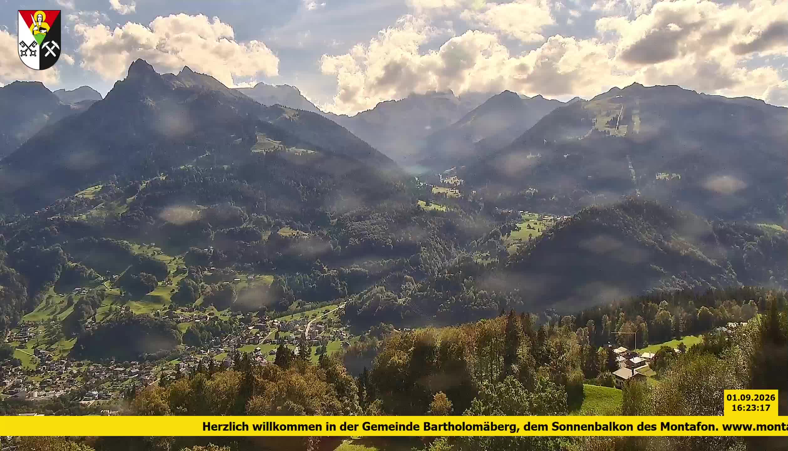 Bartholomäberg | Blick auf Schruns