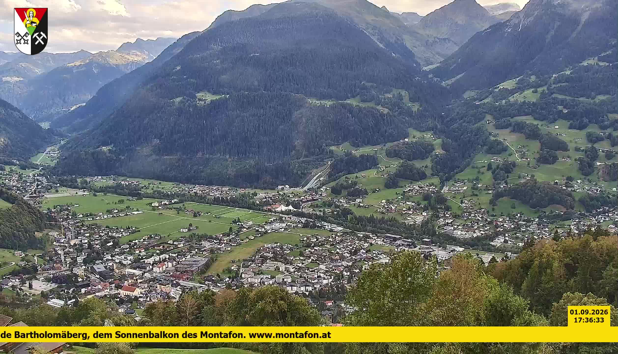 Bartholomäberg | Blick auf Schruns