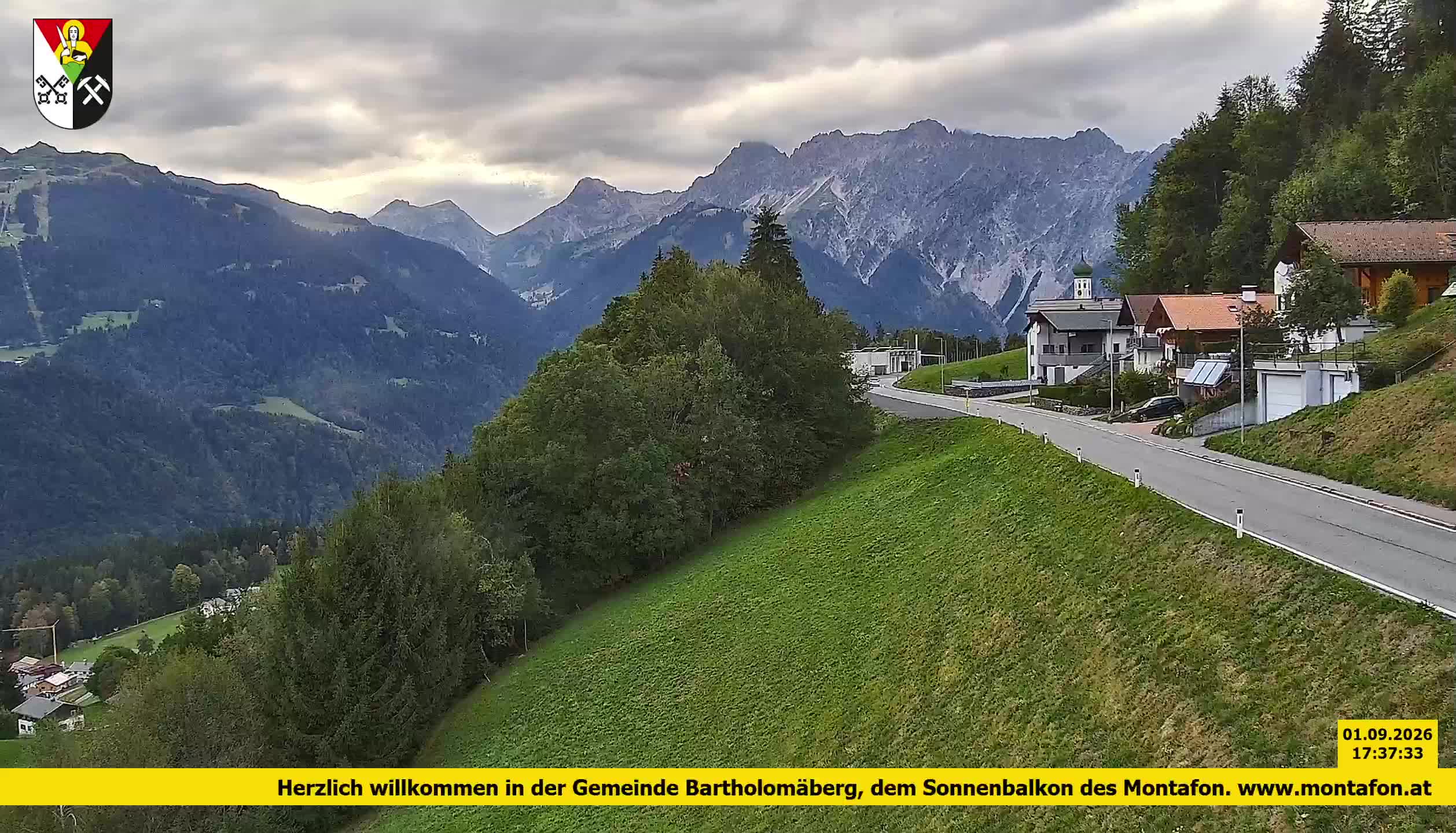 Bartholomäberg | Blick auf Schruns