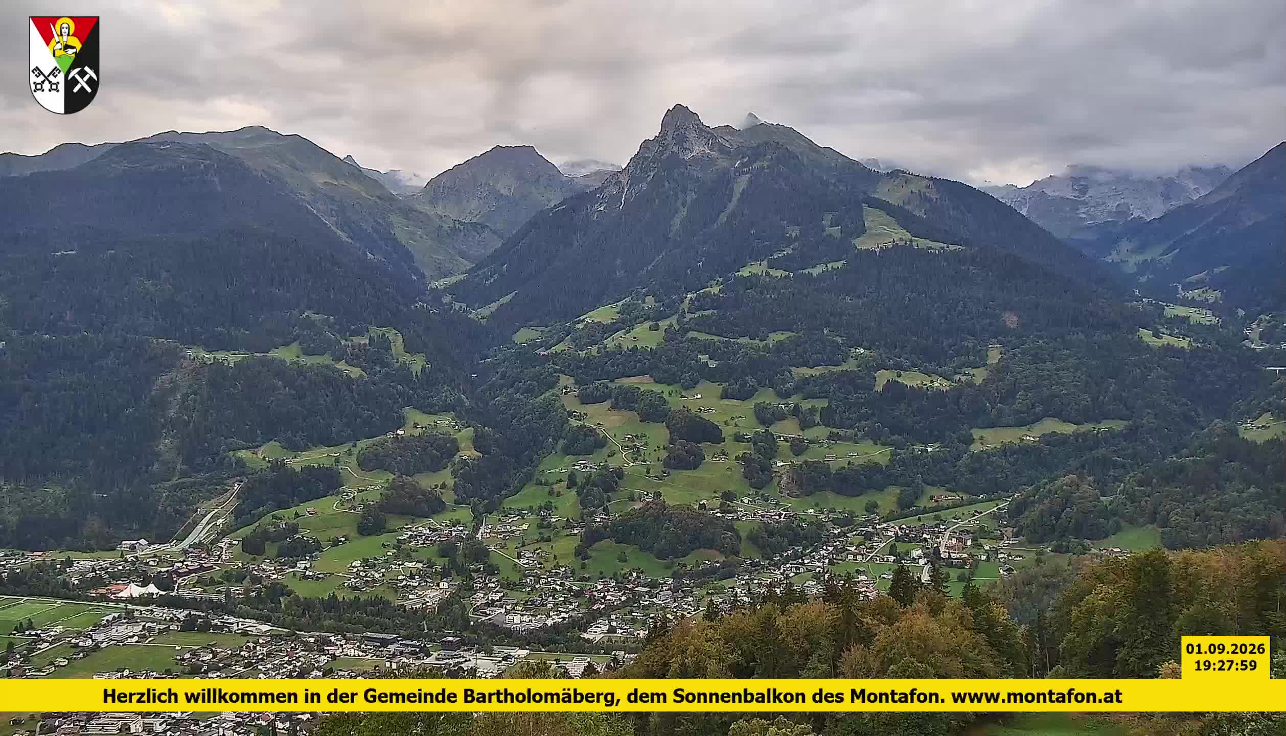 Bartholomäberg | Blick auf Schruns