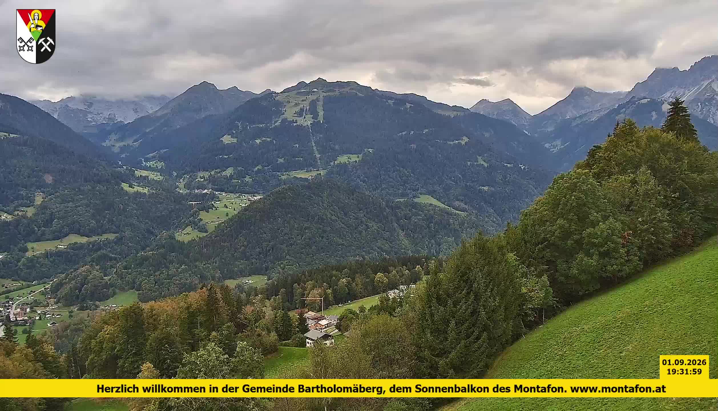 Bartholomäberg | Blick auf Schruns